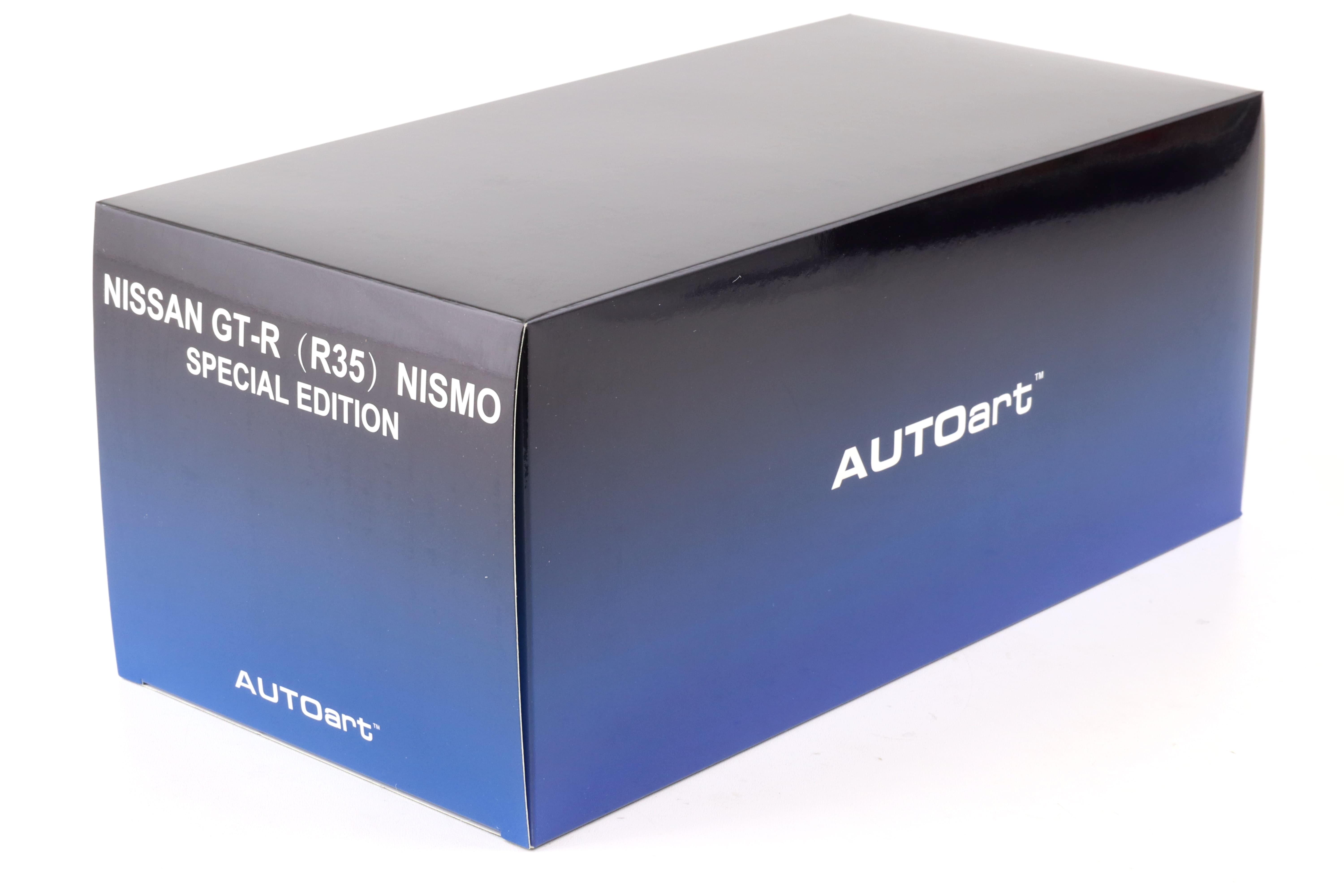 1:18 AUTOart Nissan GT-R (R35) Nismo Special Edition 2022 Ultimate metal silver 77503