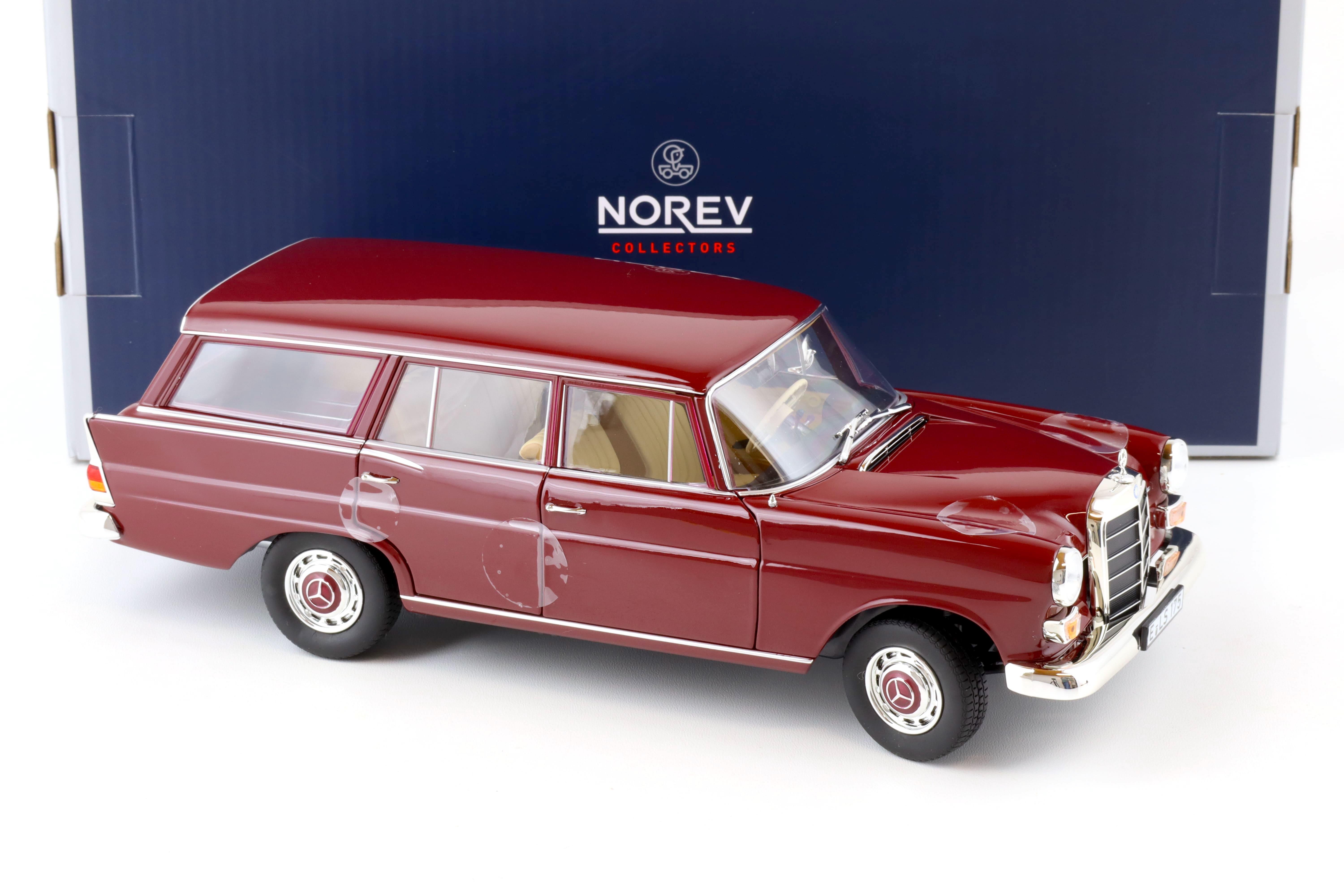 1:18 Norev Mercedes 200 Universal 1966 dark red