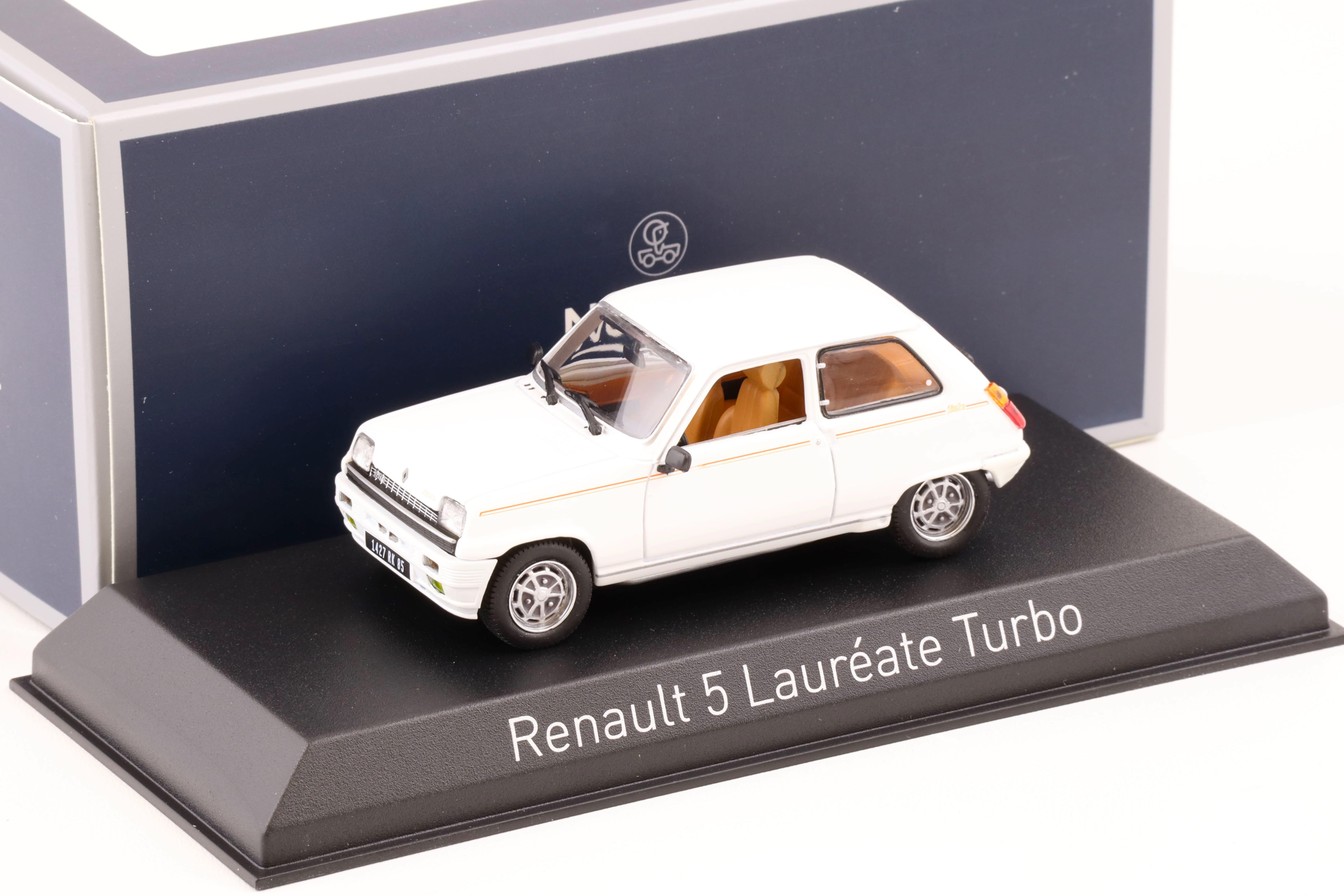 1:43 Norev Renault 5 Laureate Turbo 1985 white 510513
