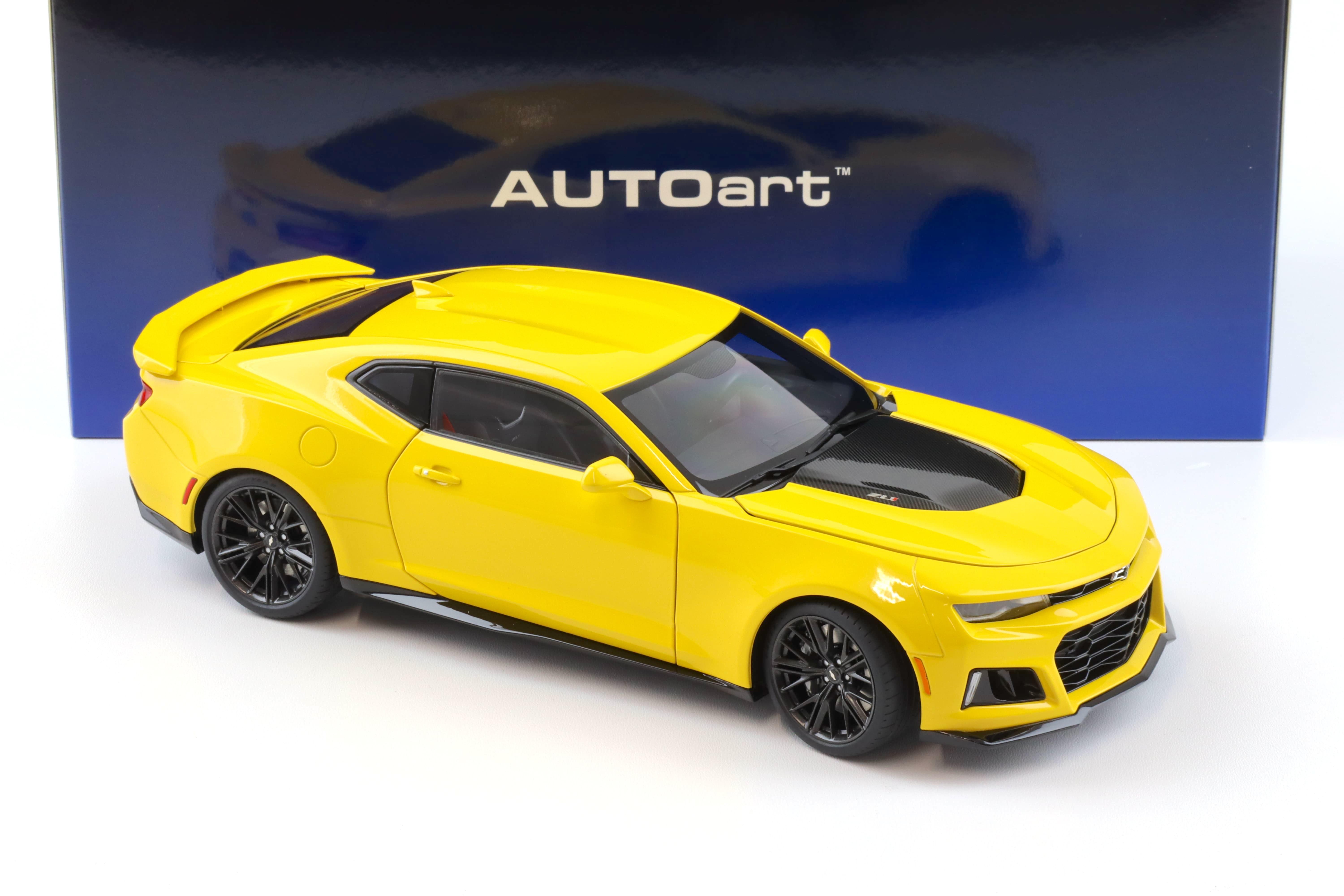 1:18 AUTOart Chevrolet Camaro ZL1 Coupe 2017 bright yellow