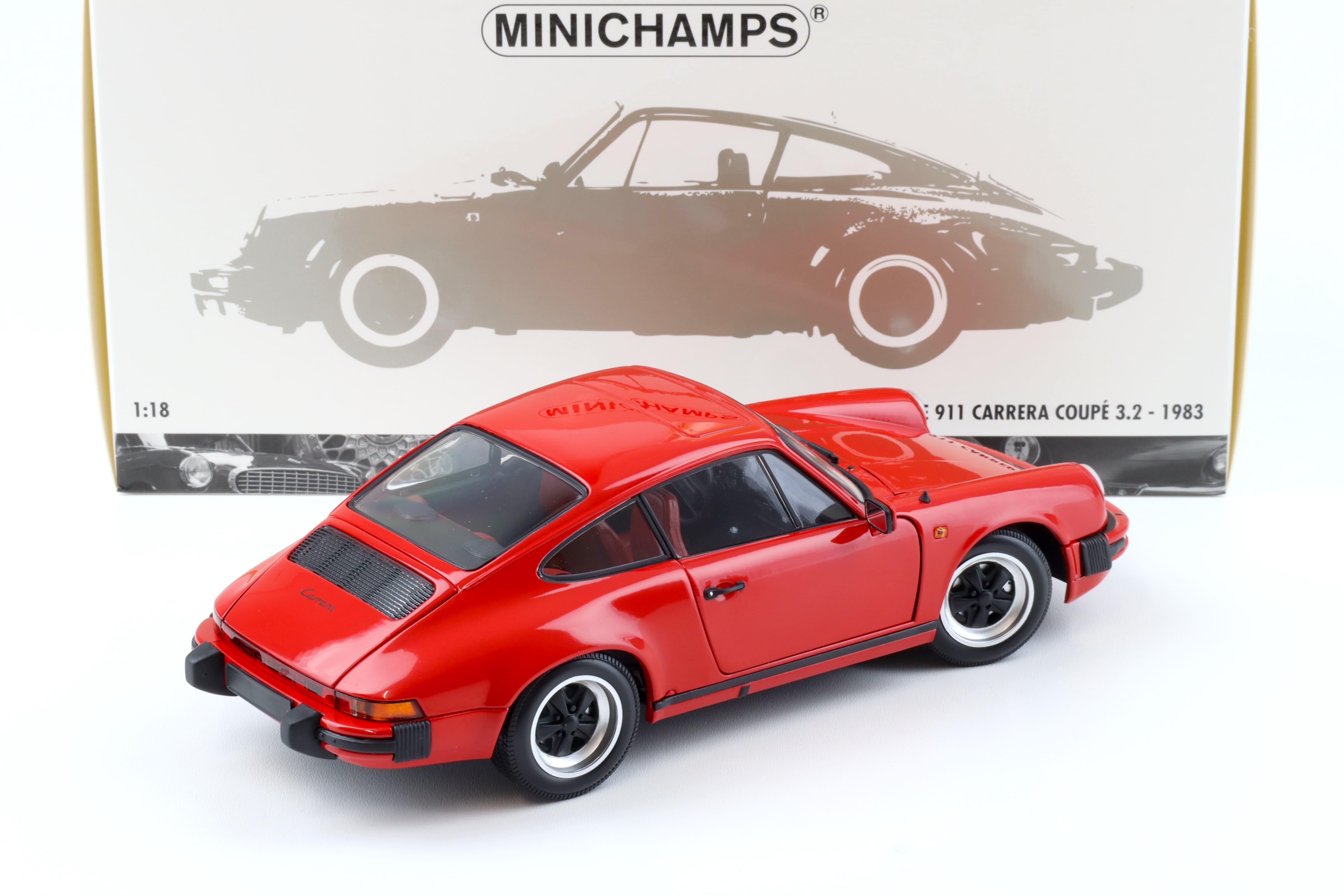 1:18 Minichamps Porsche 911 Carrera 3.2 Coupe 1983 red