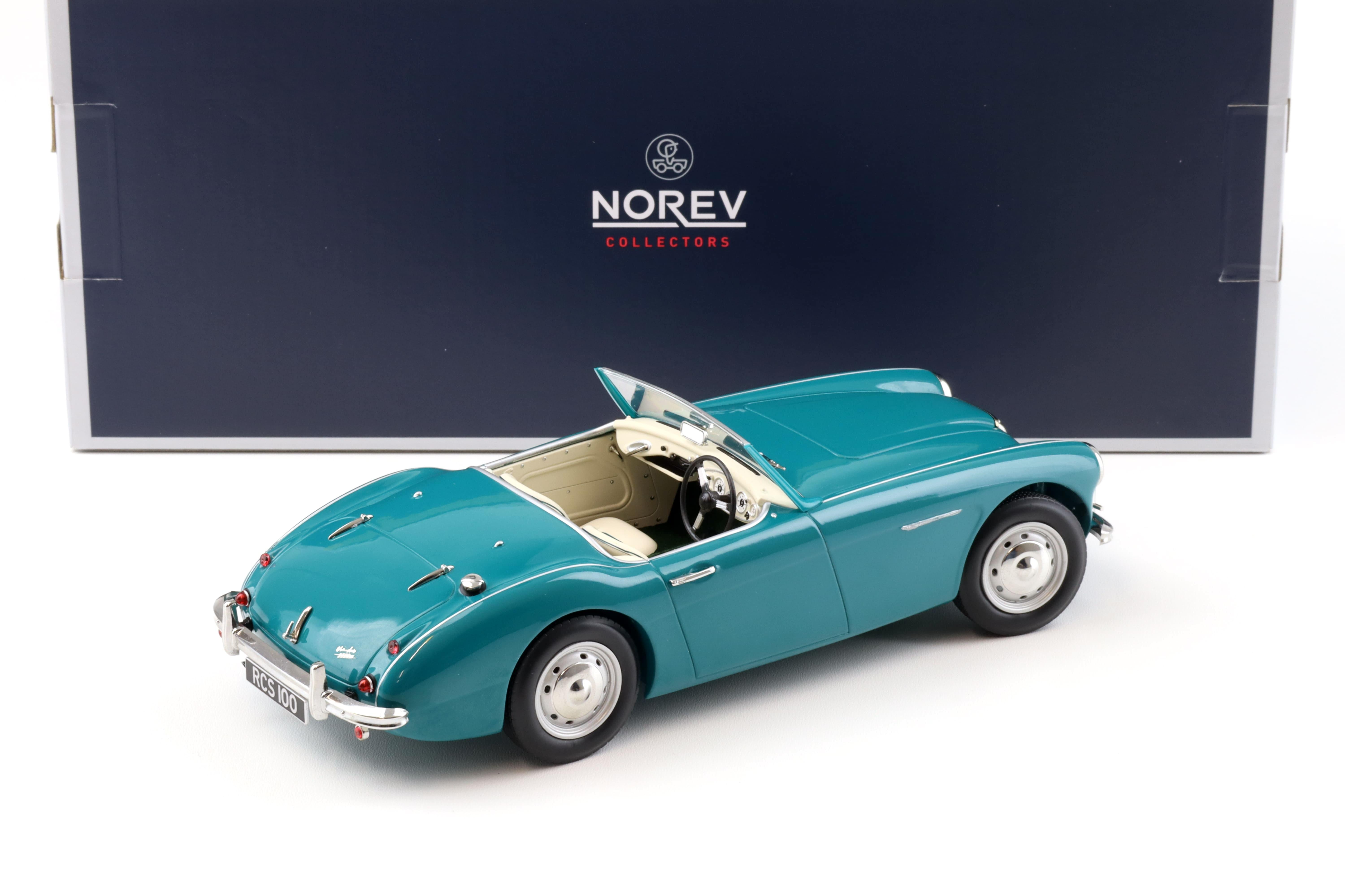 1:18 Norev Austin Healy 3000 Mk.1 Roadster 1959 green