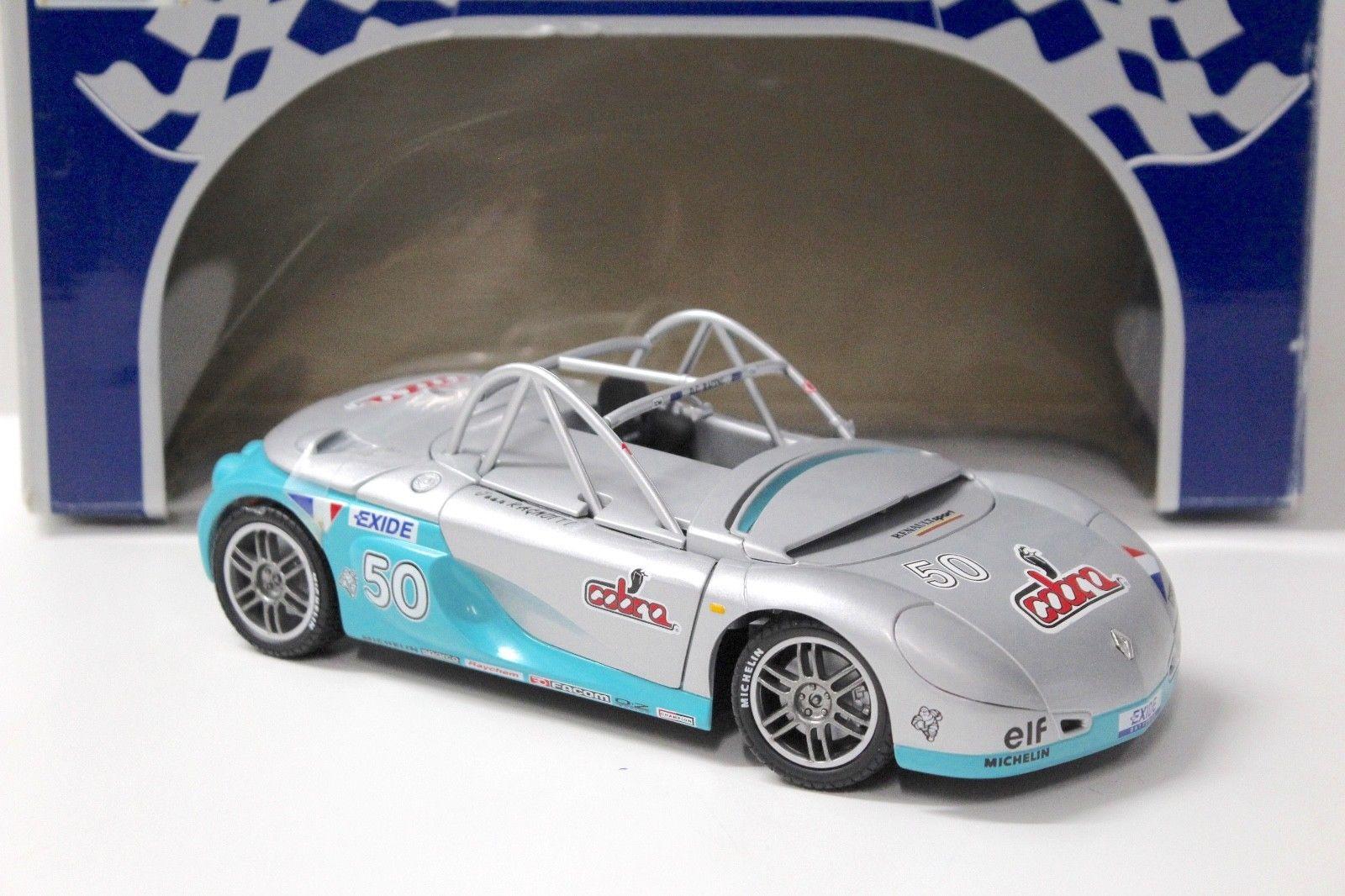 1:18 Anson Renault Sport Spider "COBRA" silver #50