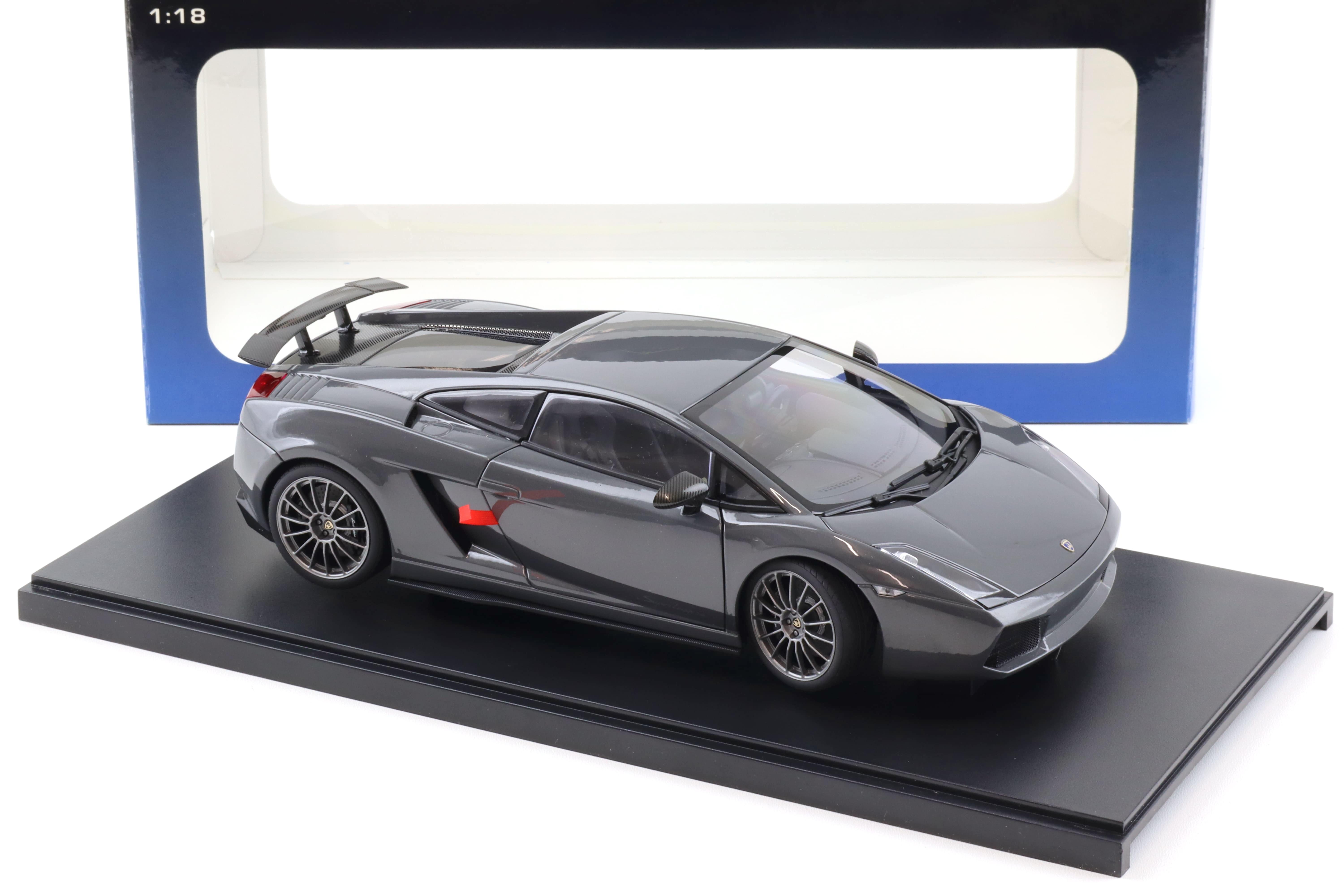 1:18 AUTOart Lamborghini Gallardo Superleggera Grigio Telesto/ grey metallic 74583