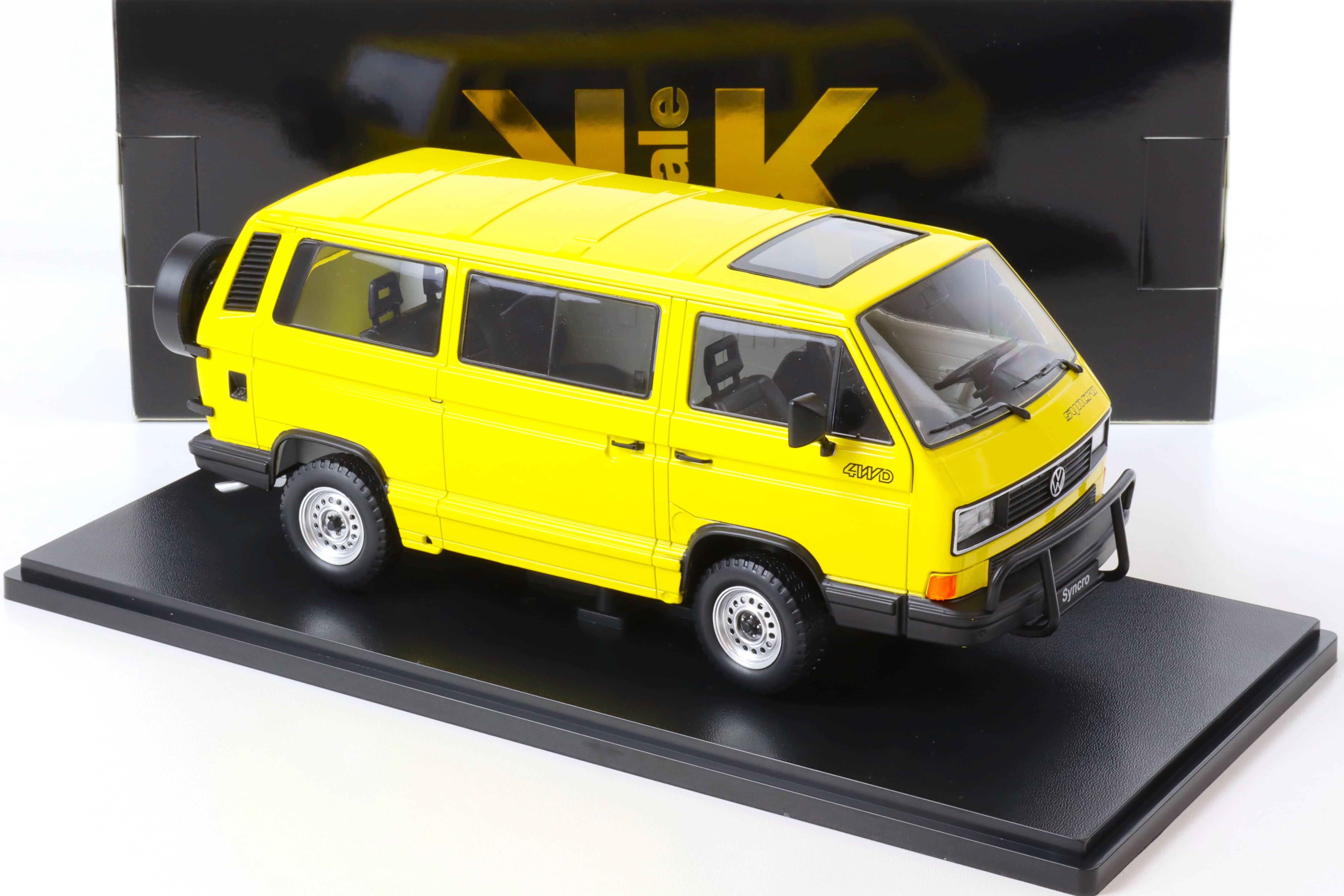 1:18 KK-Scale VW T3 Bus Syncro 1987 yellow