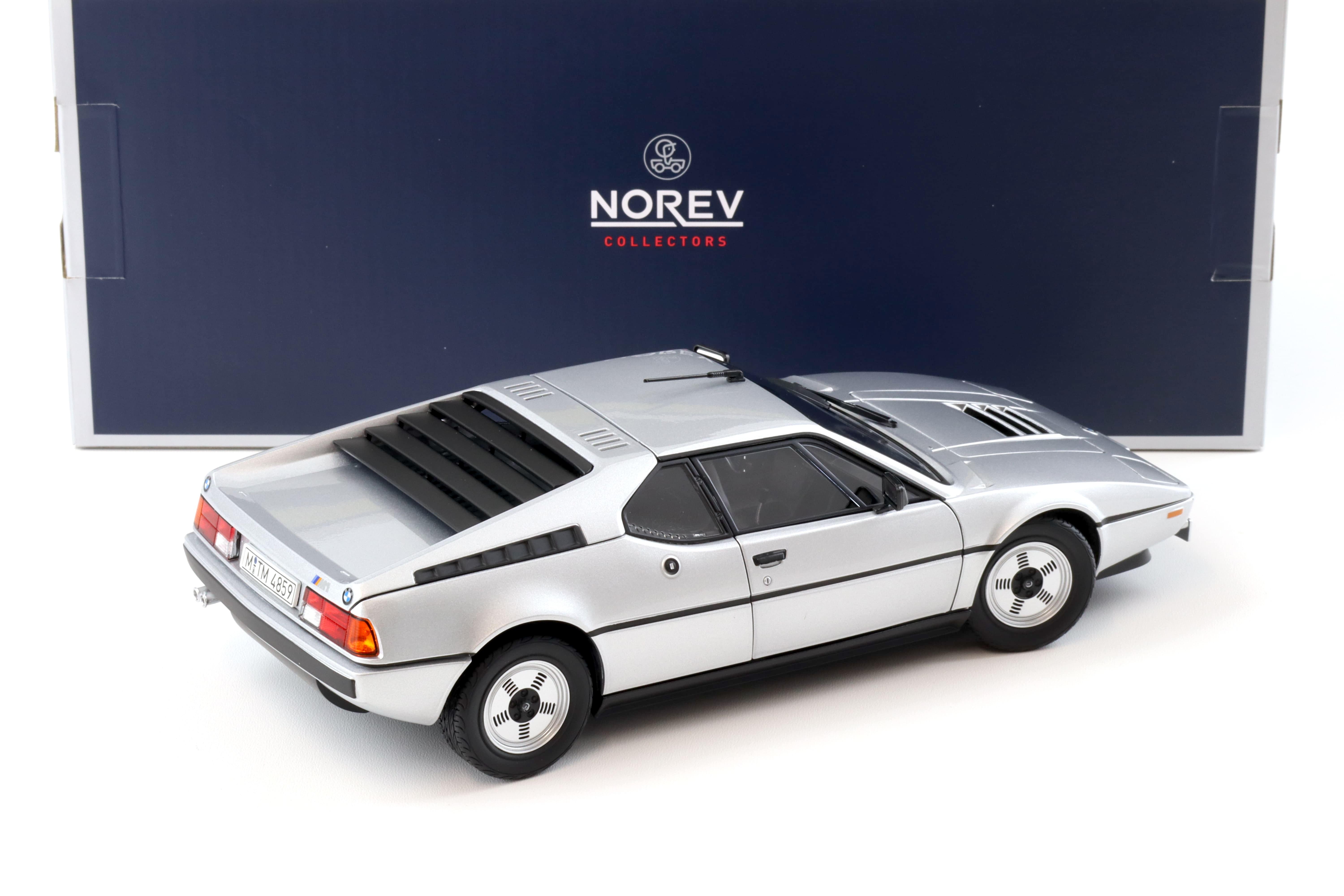 1:18 Norev BMW M1 Coupe 1980 silver metallic 183226