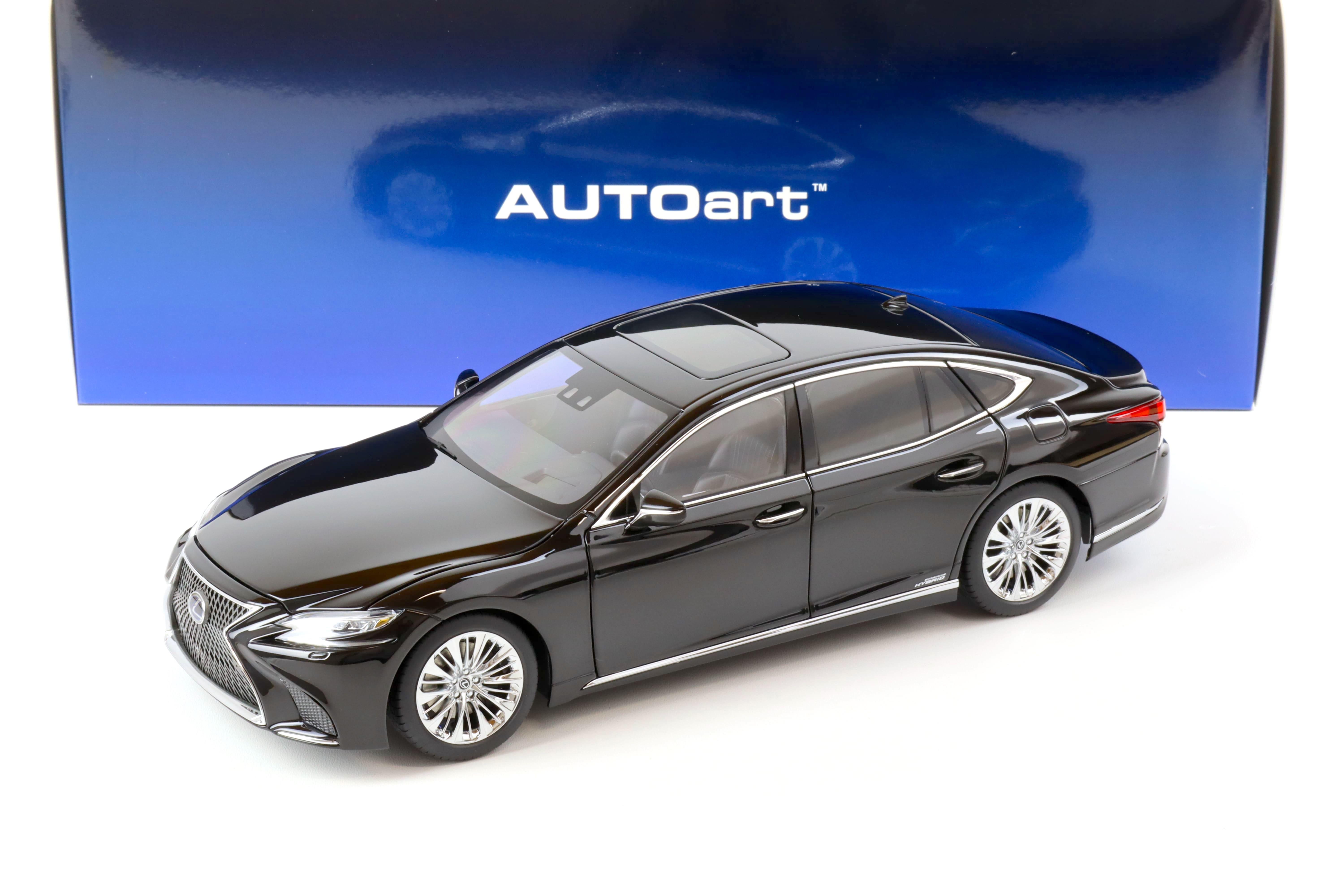 1:18 AUTOart Lexus LS 500h Limousine 2018 black/ black interior 78868