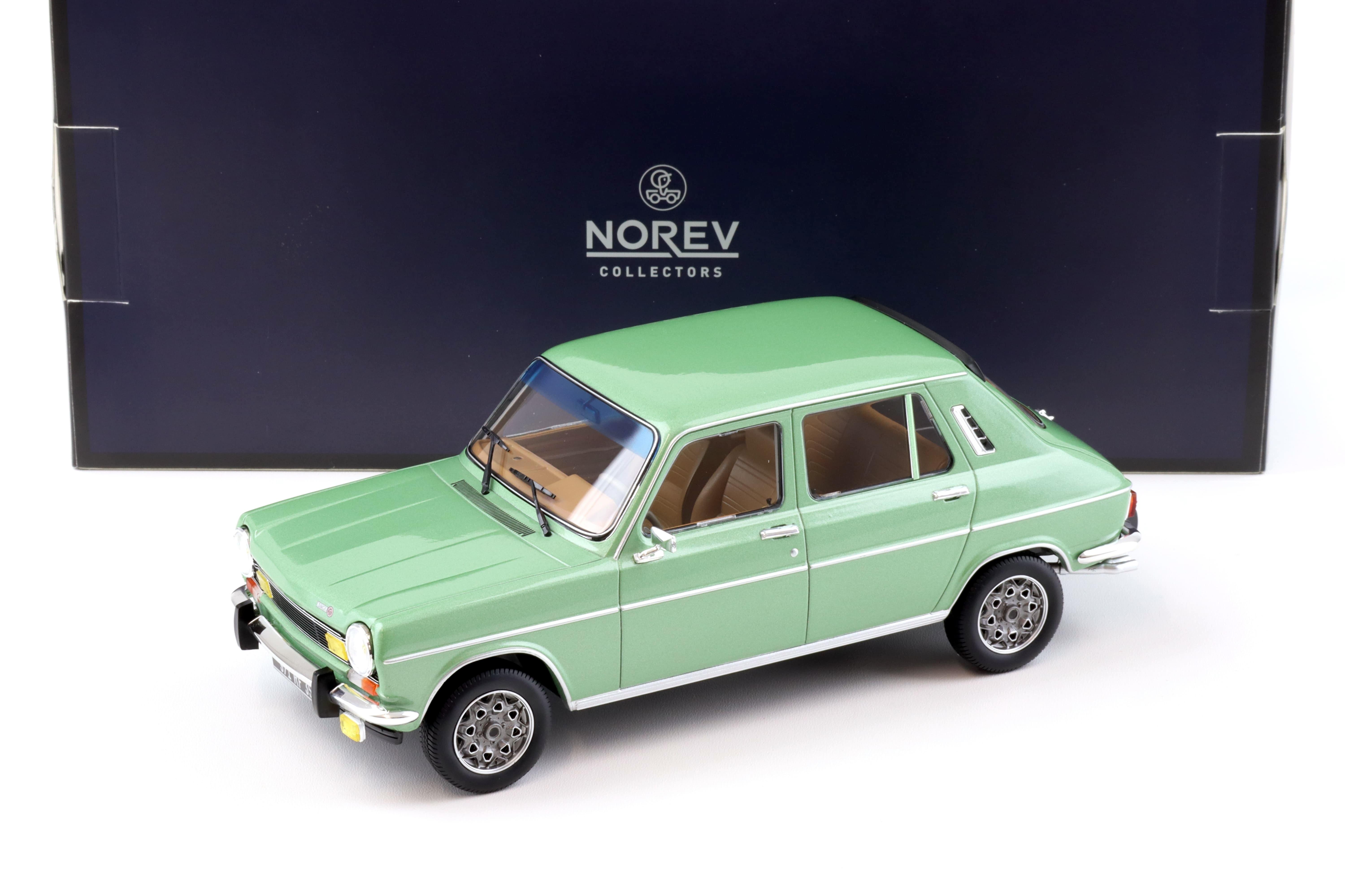 1:18 Norev Simca 1100 TI 1975 Adriatique green metallic - Limited 300 pcs.