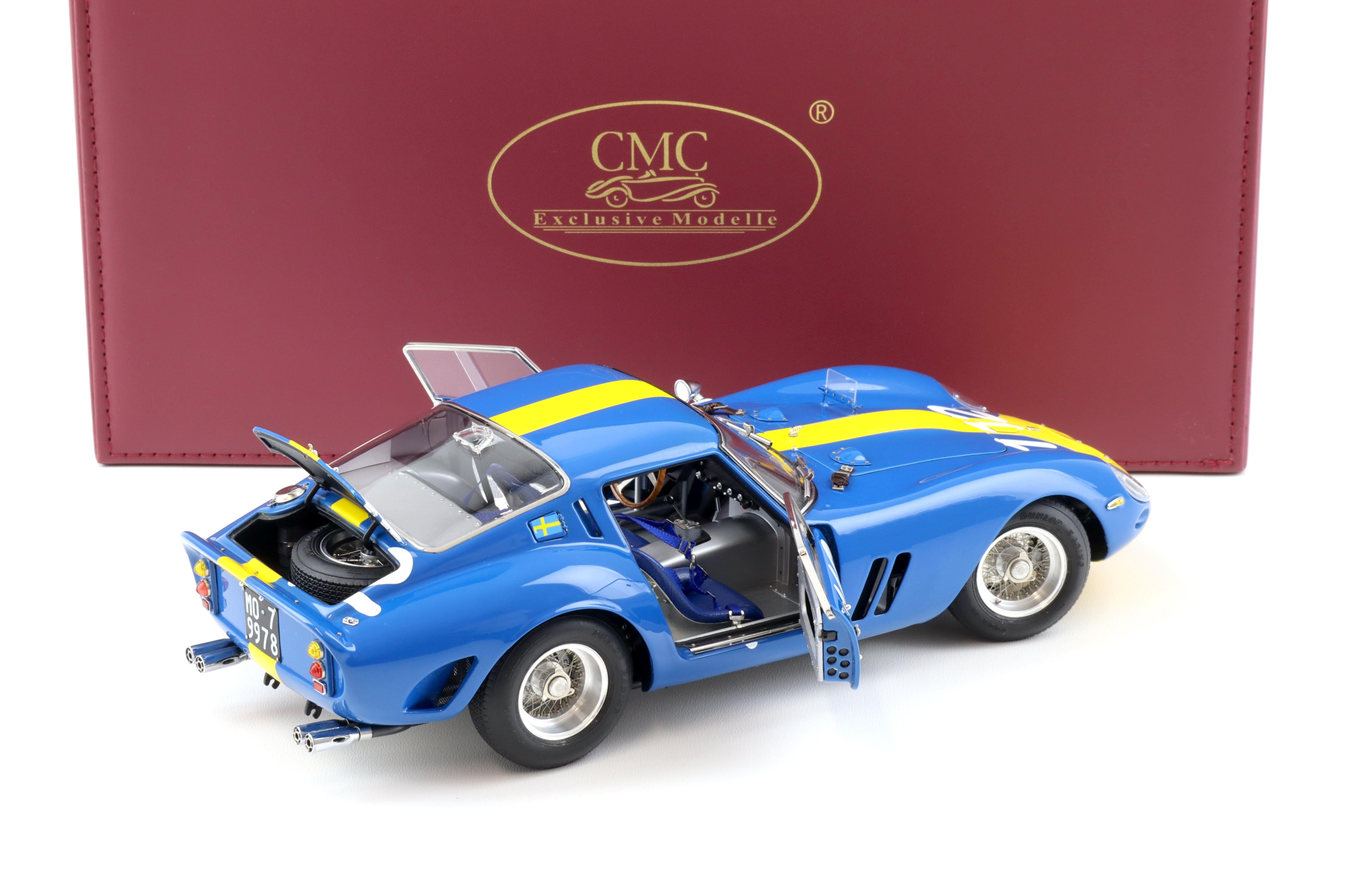 1:18 CMC Ferrari 250 GTO Targa Florio 1964 LHD #112 Norinder/Troberg M-252