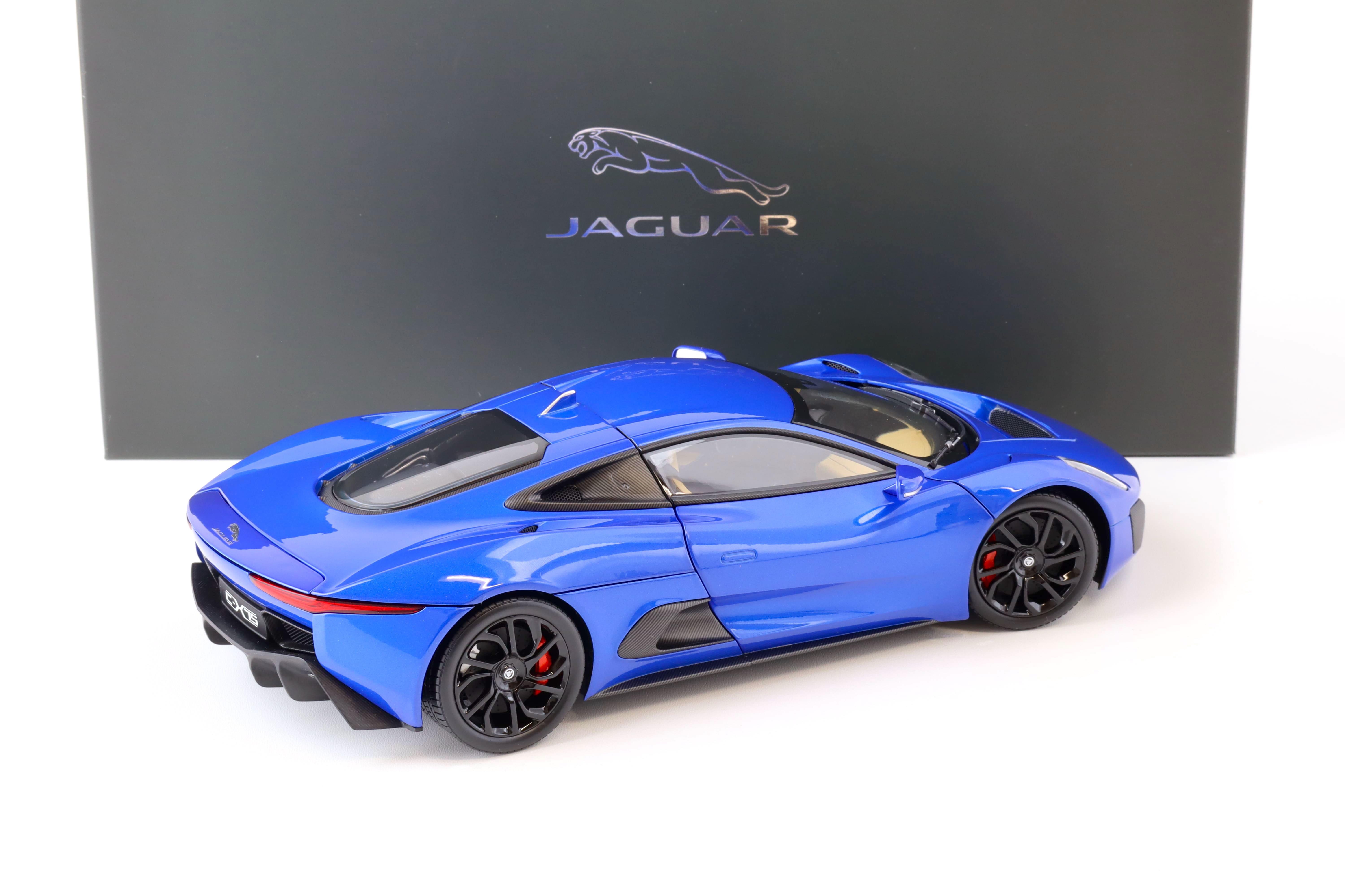 1:18 Almost Real Jaguar C-X75 blue metallic 810606