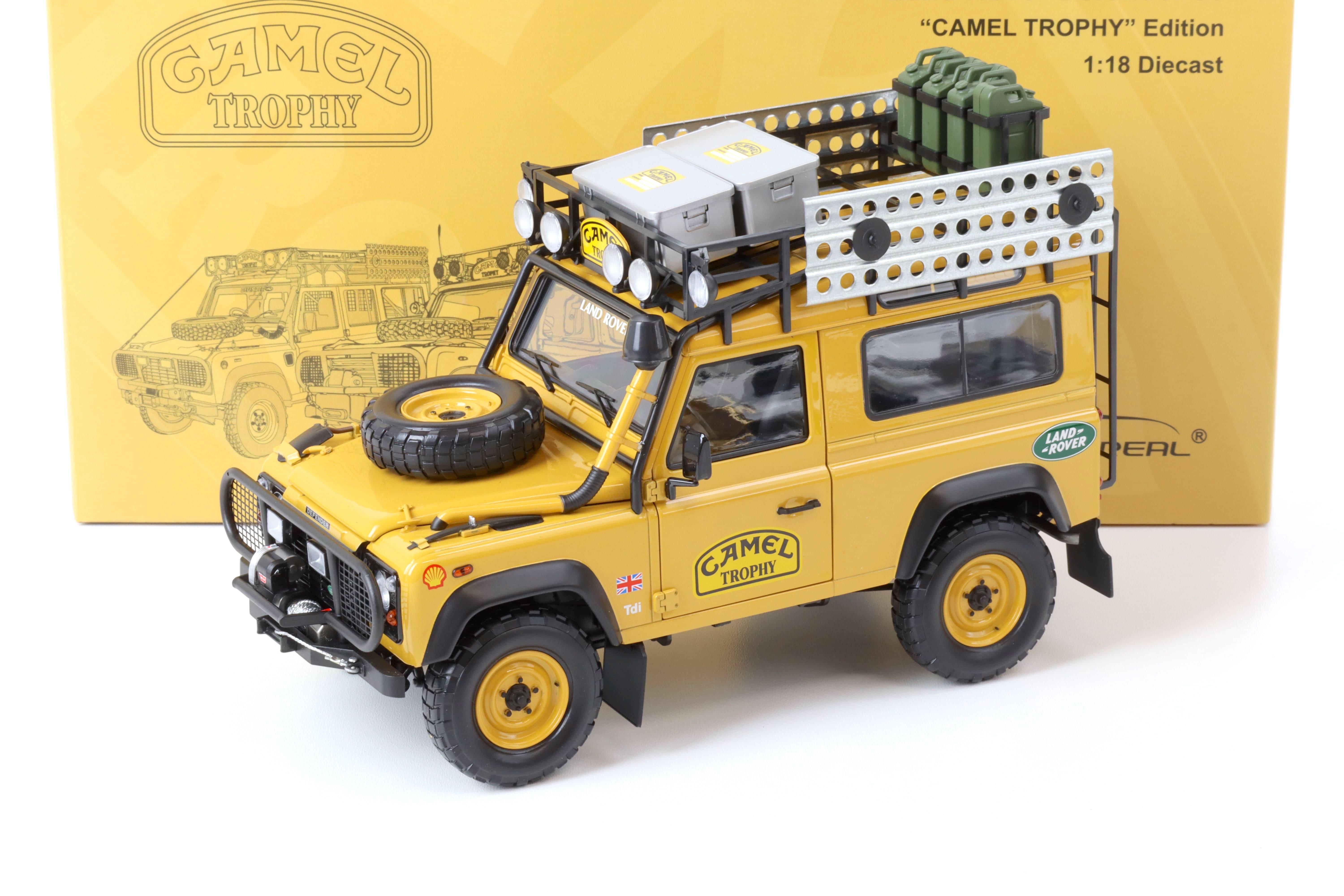 1:18 Almost Real Land Rover Defender 90 CAMEL TROPHY Edition 810211