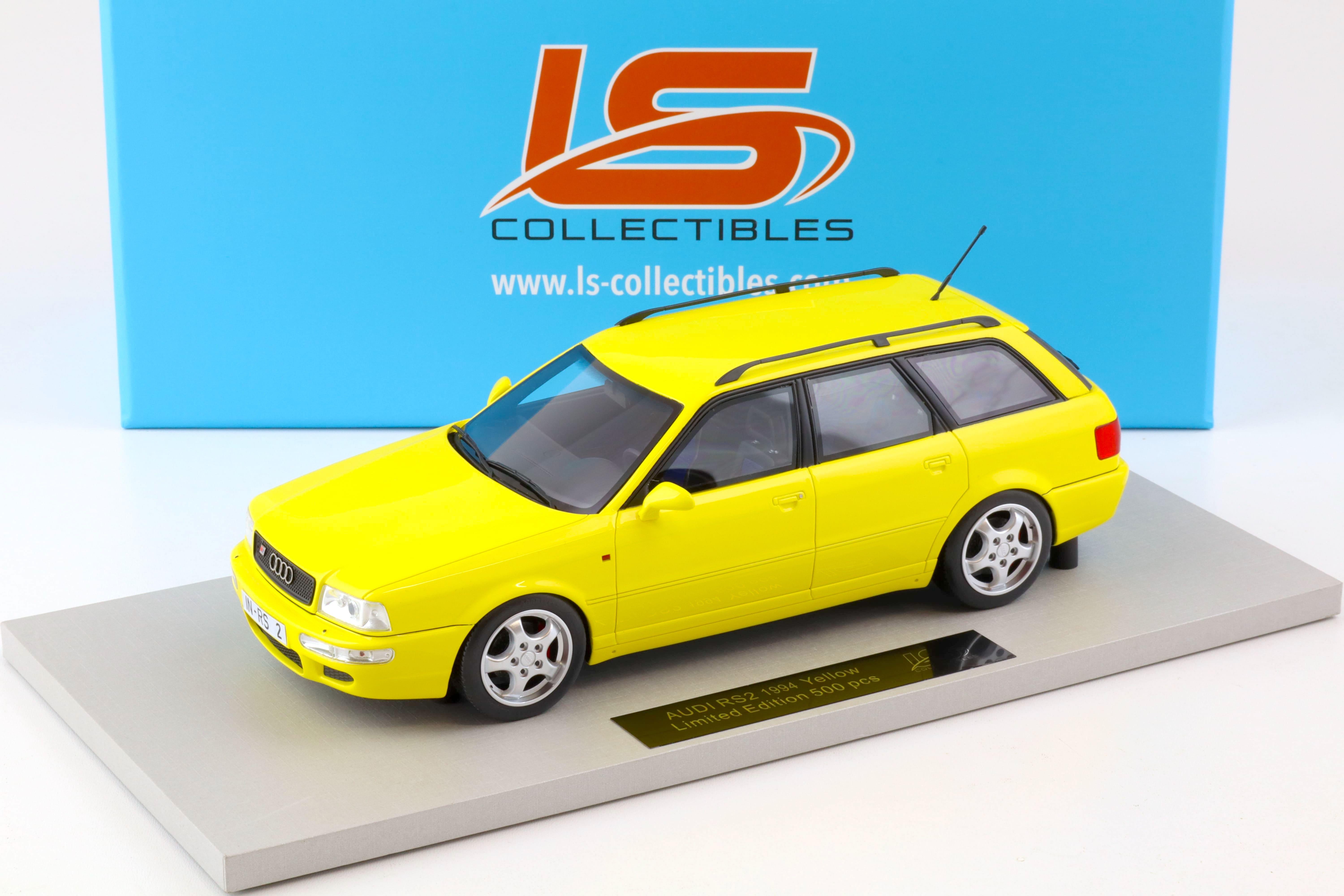 1:18 LS Collectibles Audi RS2 Avant 1994 yellow LS083C