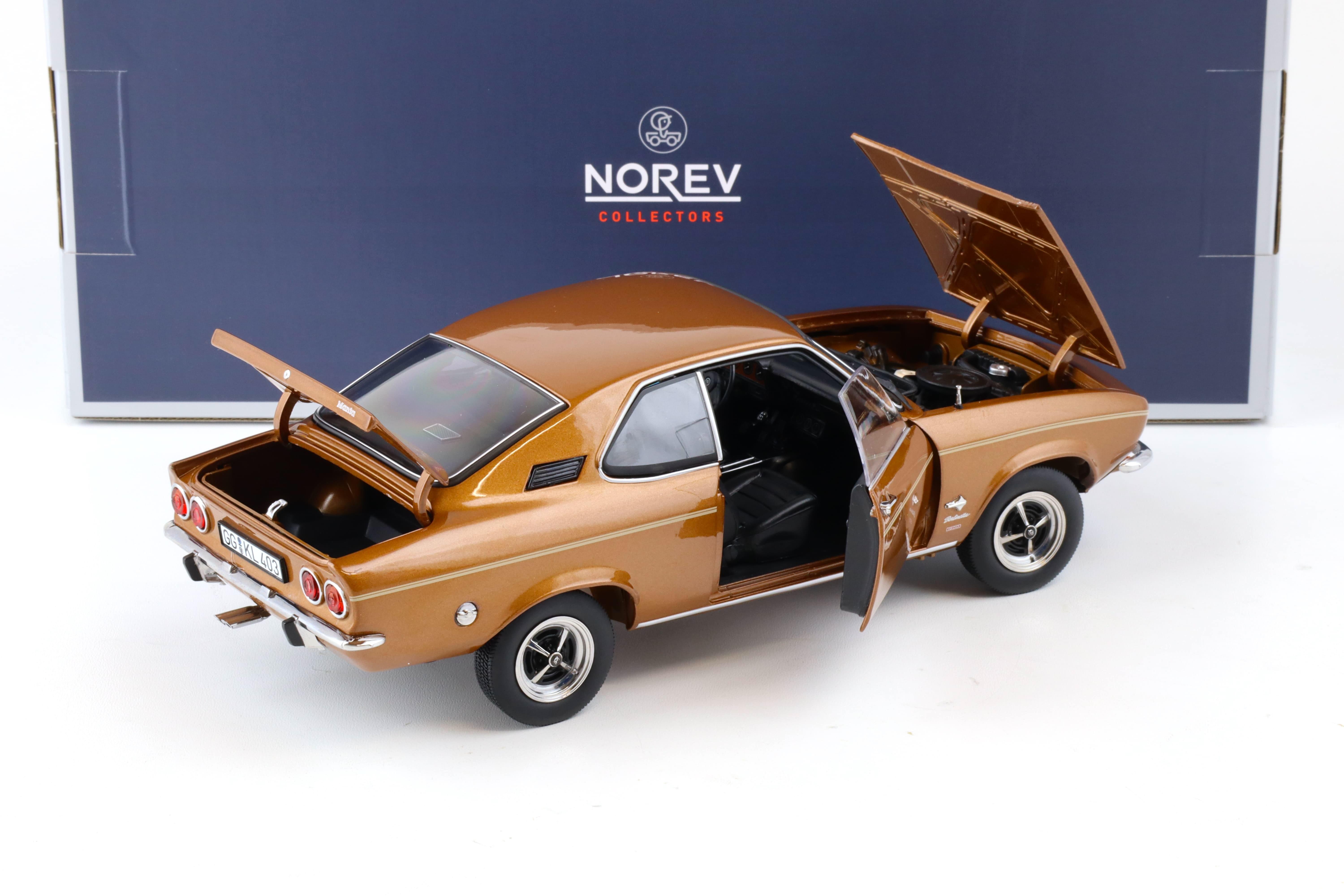 1:18 Norev Opel Manta A Coupe 1970 Bronce metallic 183624