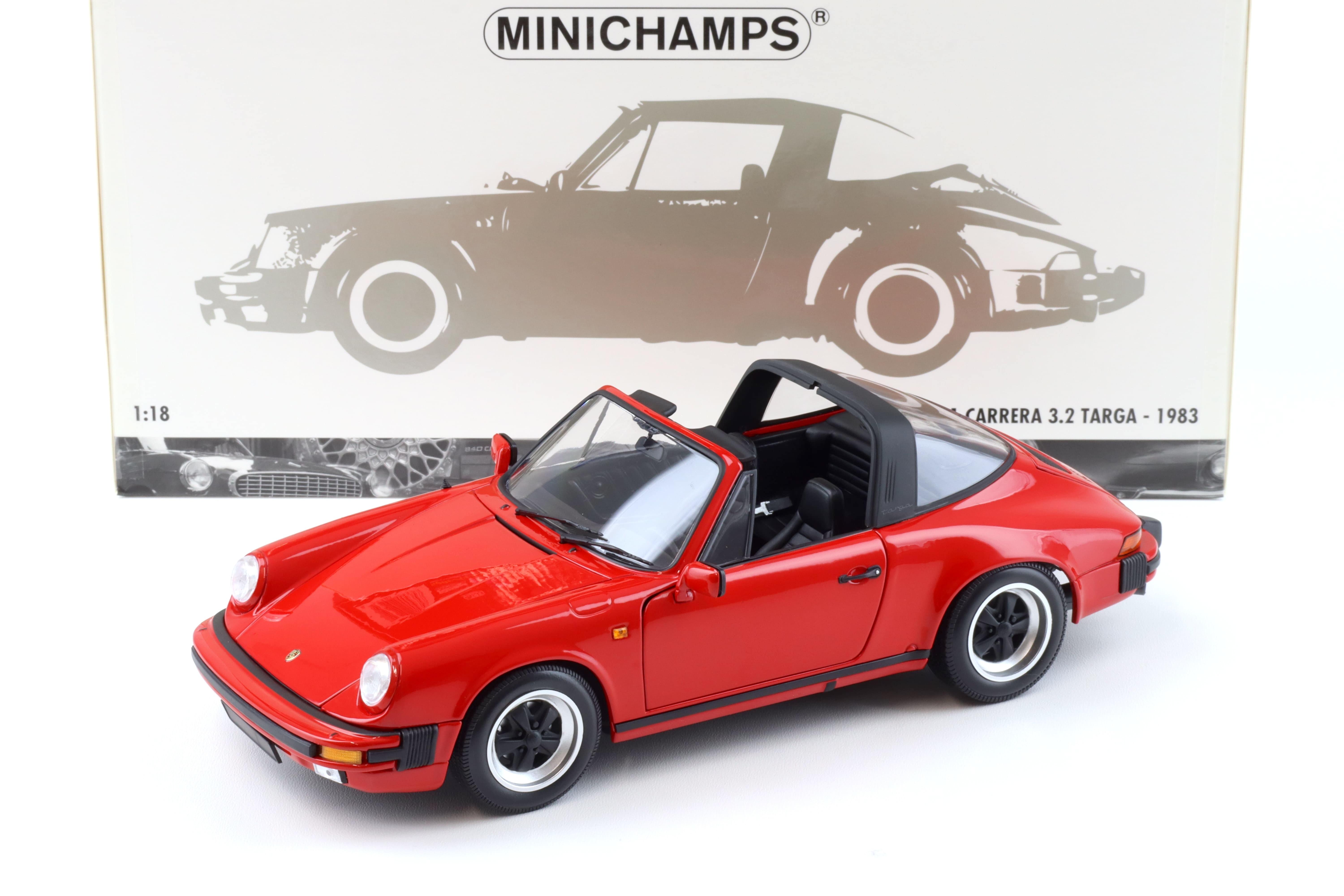 1:18 Minichamps Porsche 911 Carrera 3.2 Targa 1983 red