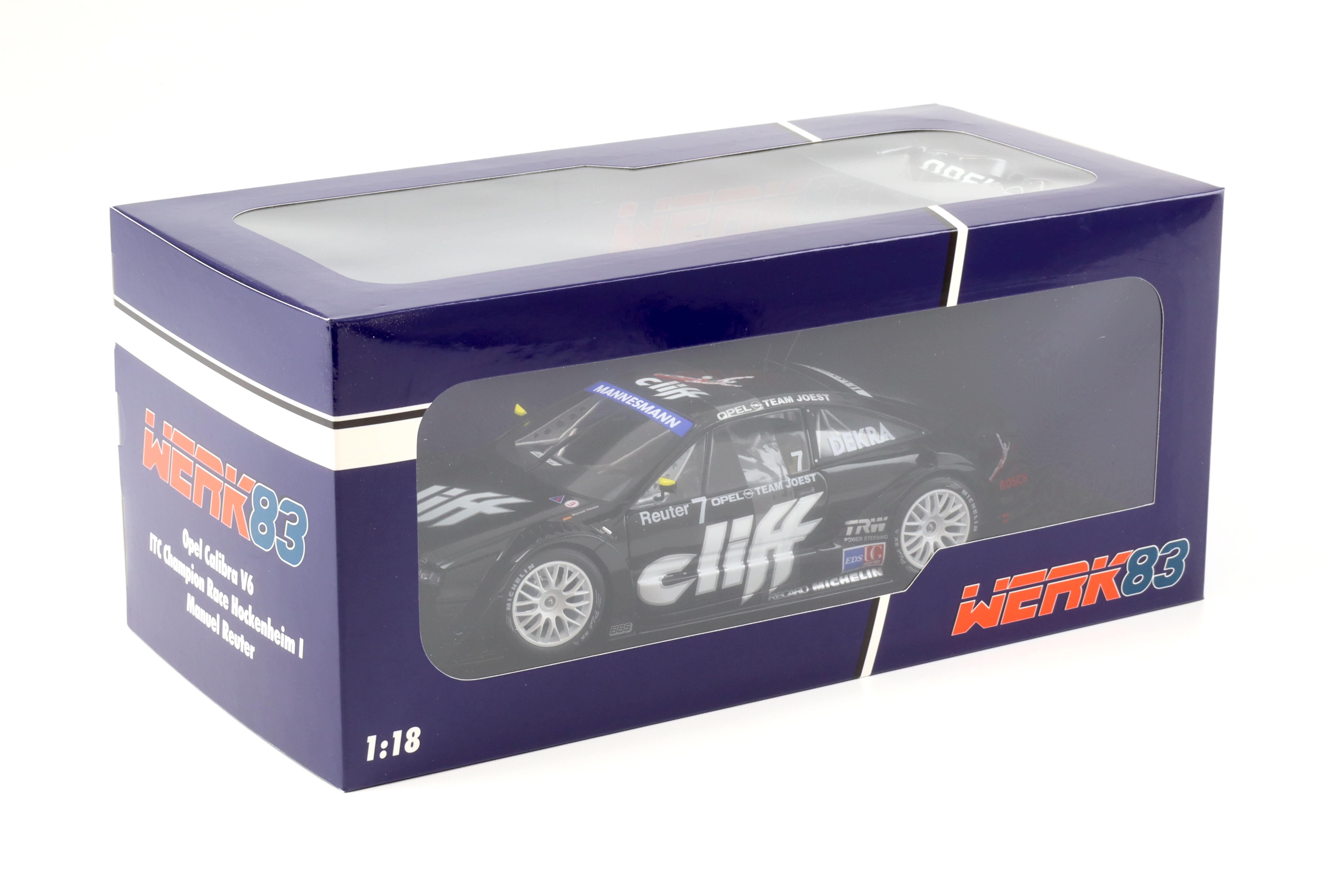 1:18 WERK83 Opel Calibra V6 4x4 Team Joest DTM/ ITC Hockenheim CLIFF #7 Reuter