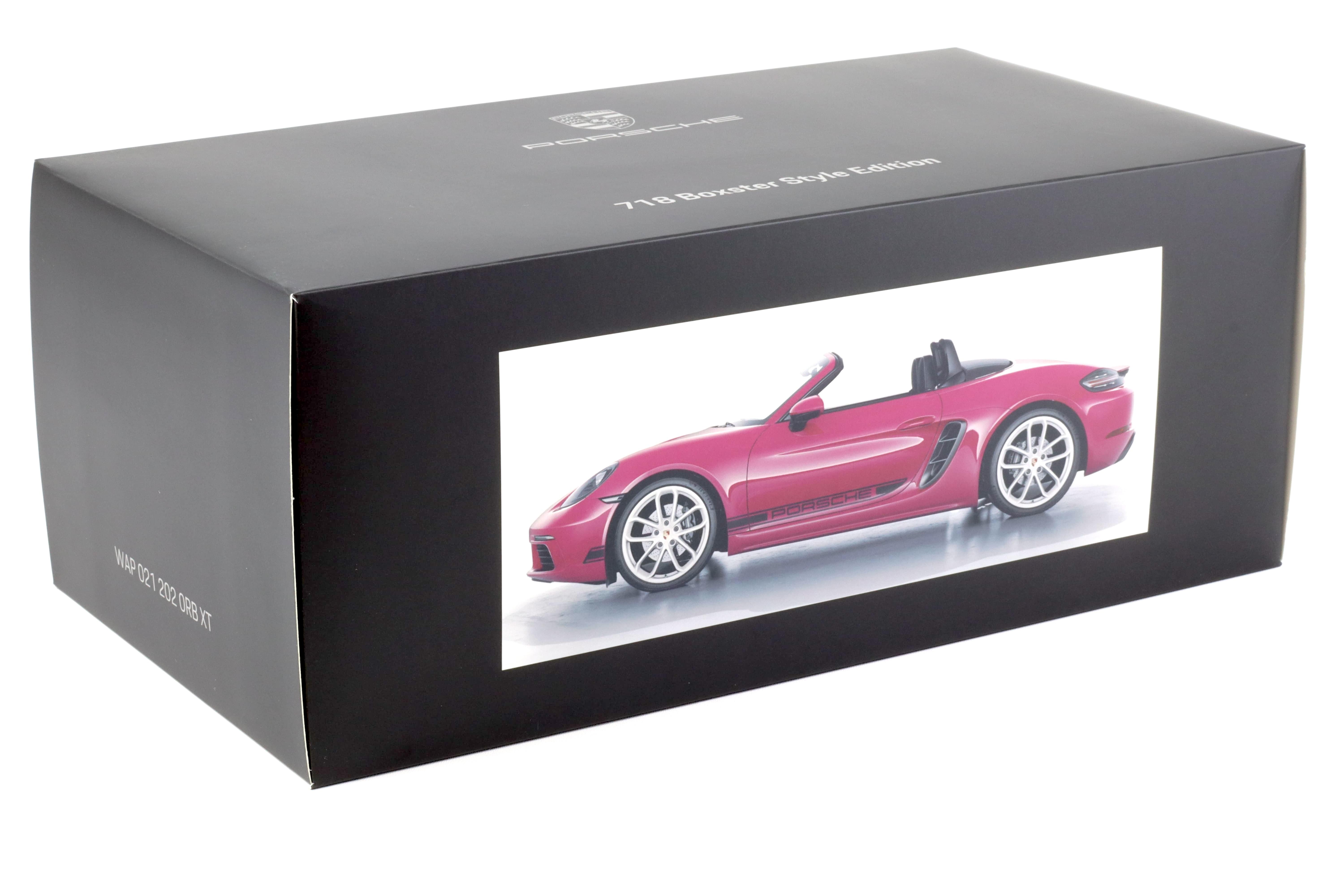 1:18 Spark Porsche 718 Boxster Style Edition Ruby Star Neo WAP DEALER