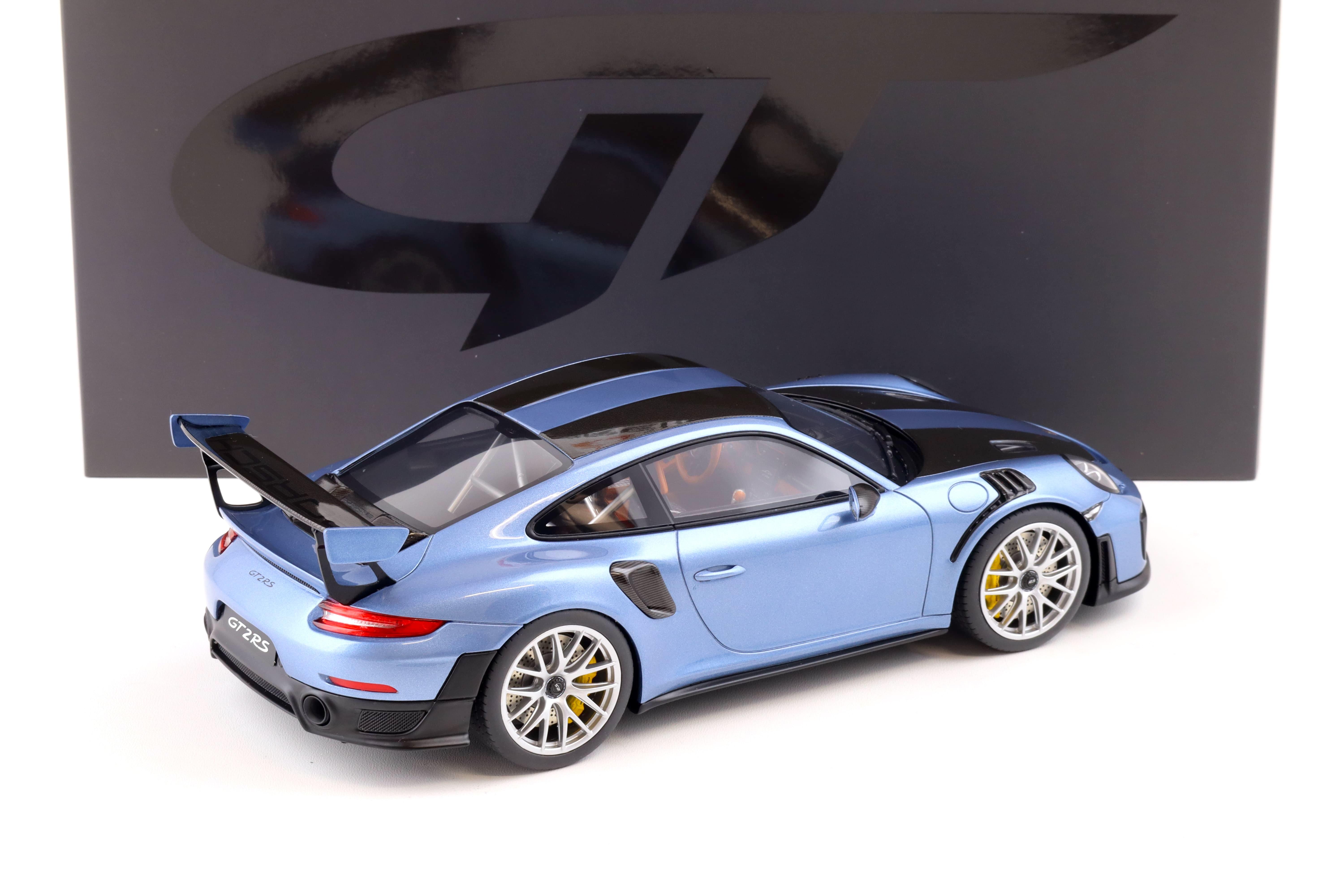 1:18 GT Spirit GT429 Porsche 911 (991.2) GT2 RS Coupe 2021 Gemini blue metallic 