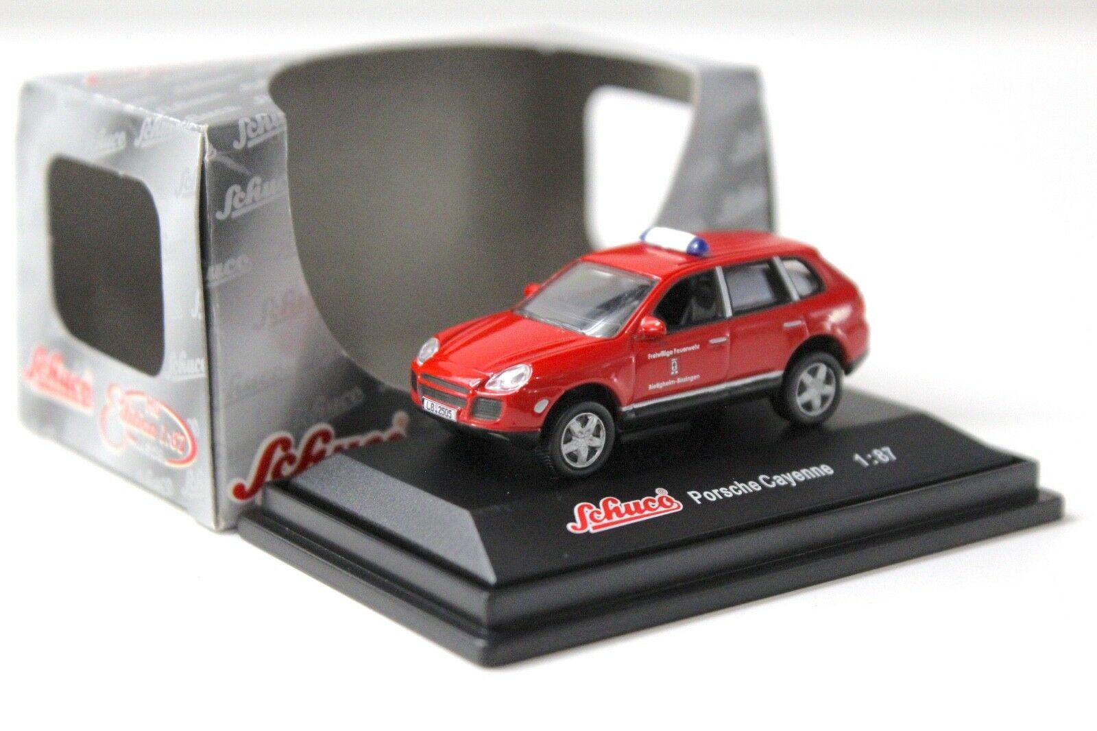 1:87 Schuco Porsche Cayenne FEUERWEHR Bietigheim