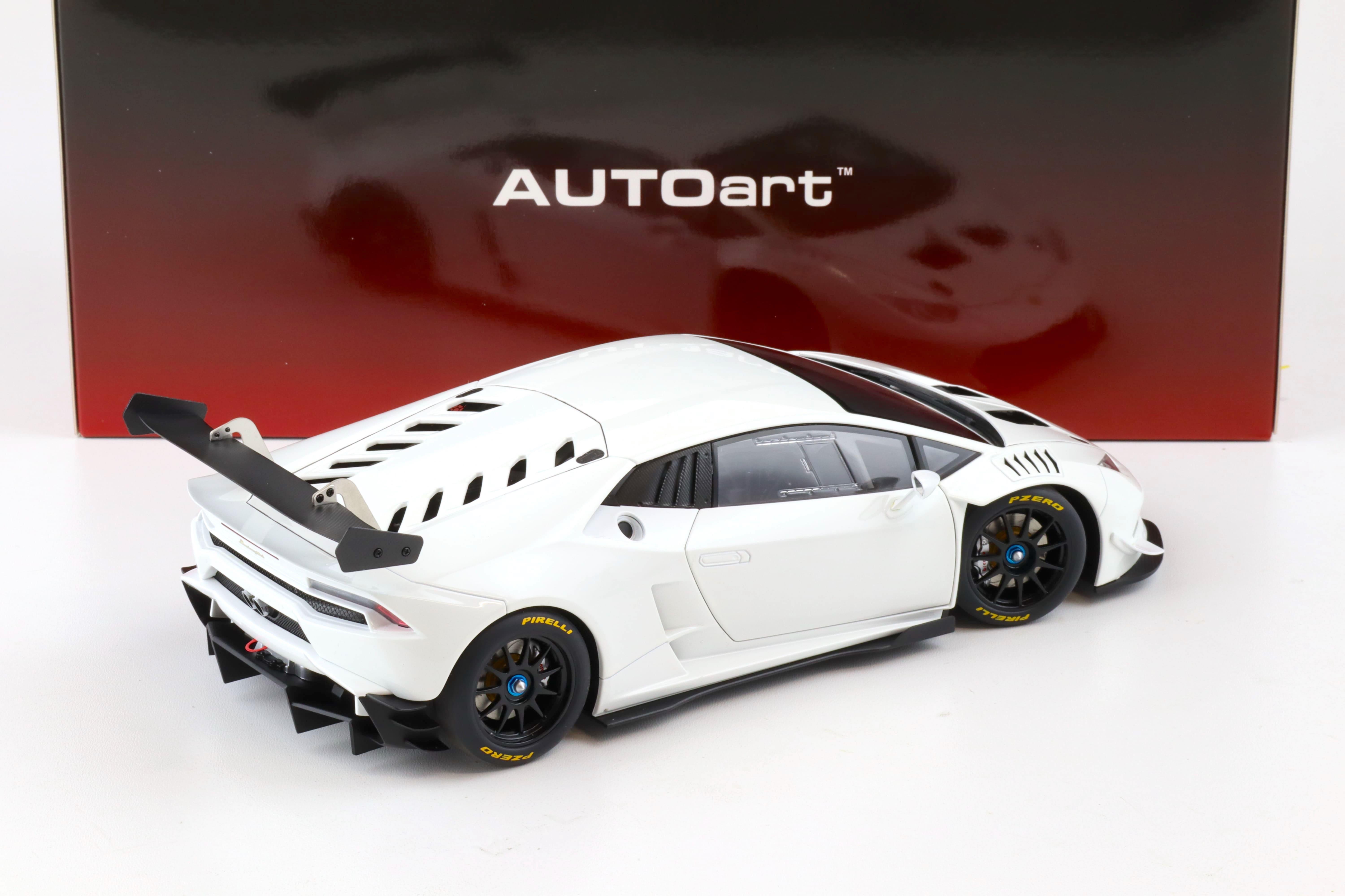 1:18 AUTOart Lamborghini Huracan LP620-2 Super Trofeo Bianco Isis/ white 81557