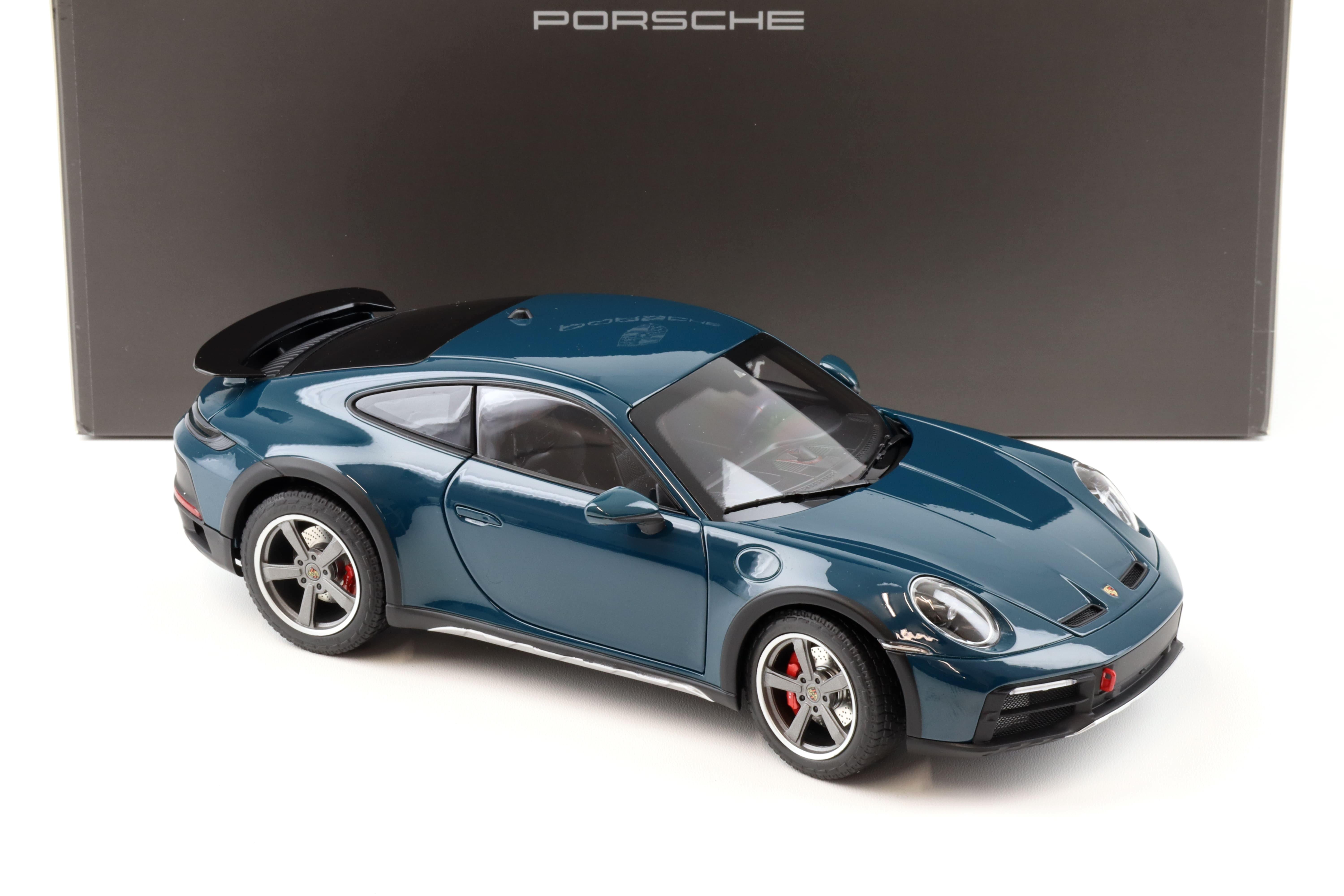 1:18 Norev Porsche 911 (992) Dakar Coupe 2023 Fjord green WAP DEALER