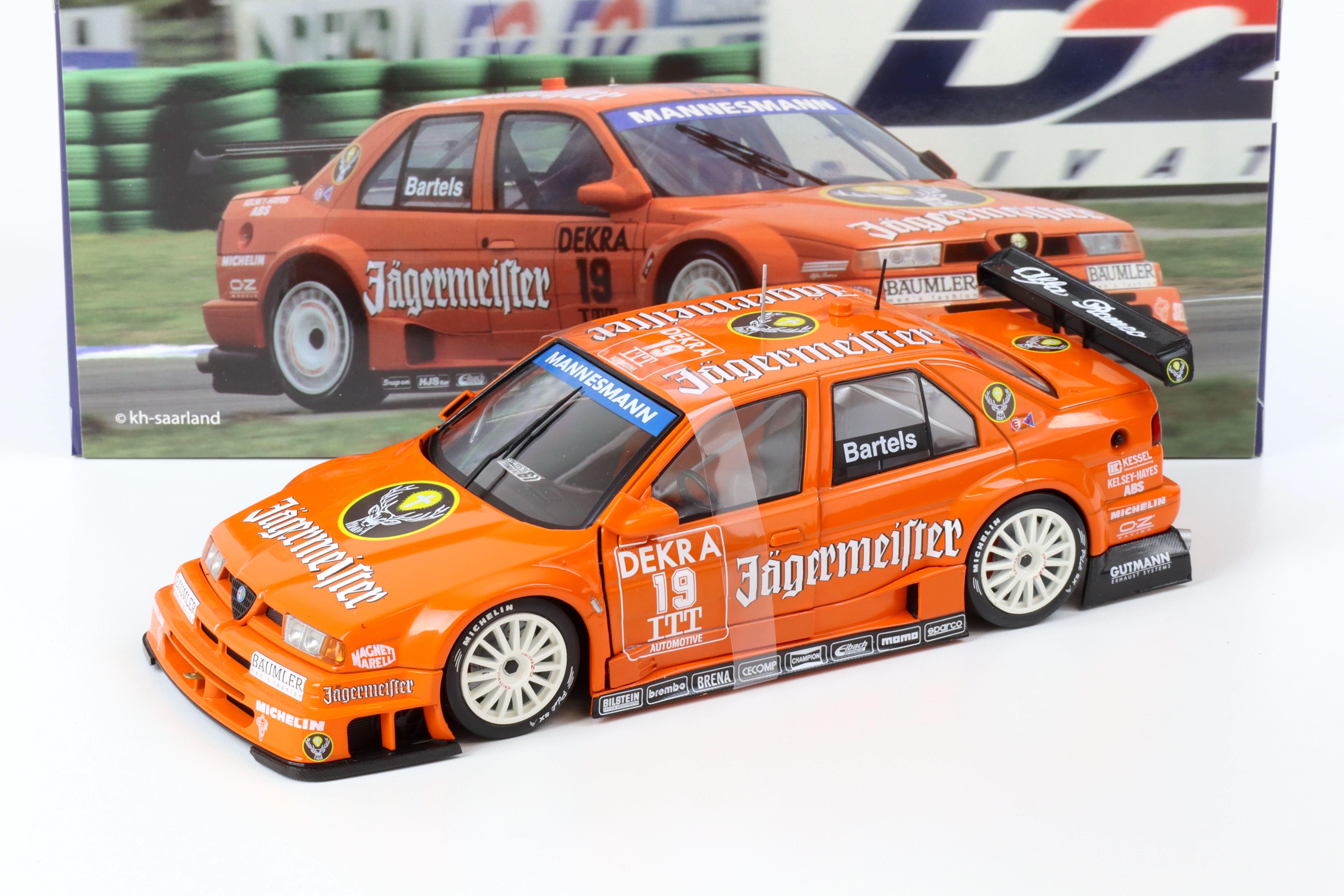1:18 WERK83 Alfa Romeo 155 V6 Ti DTM / ITC 1995 Bartels #19 JÄGERMEISTER