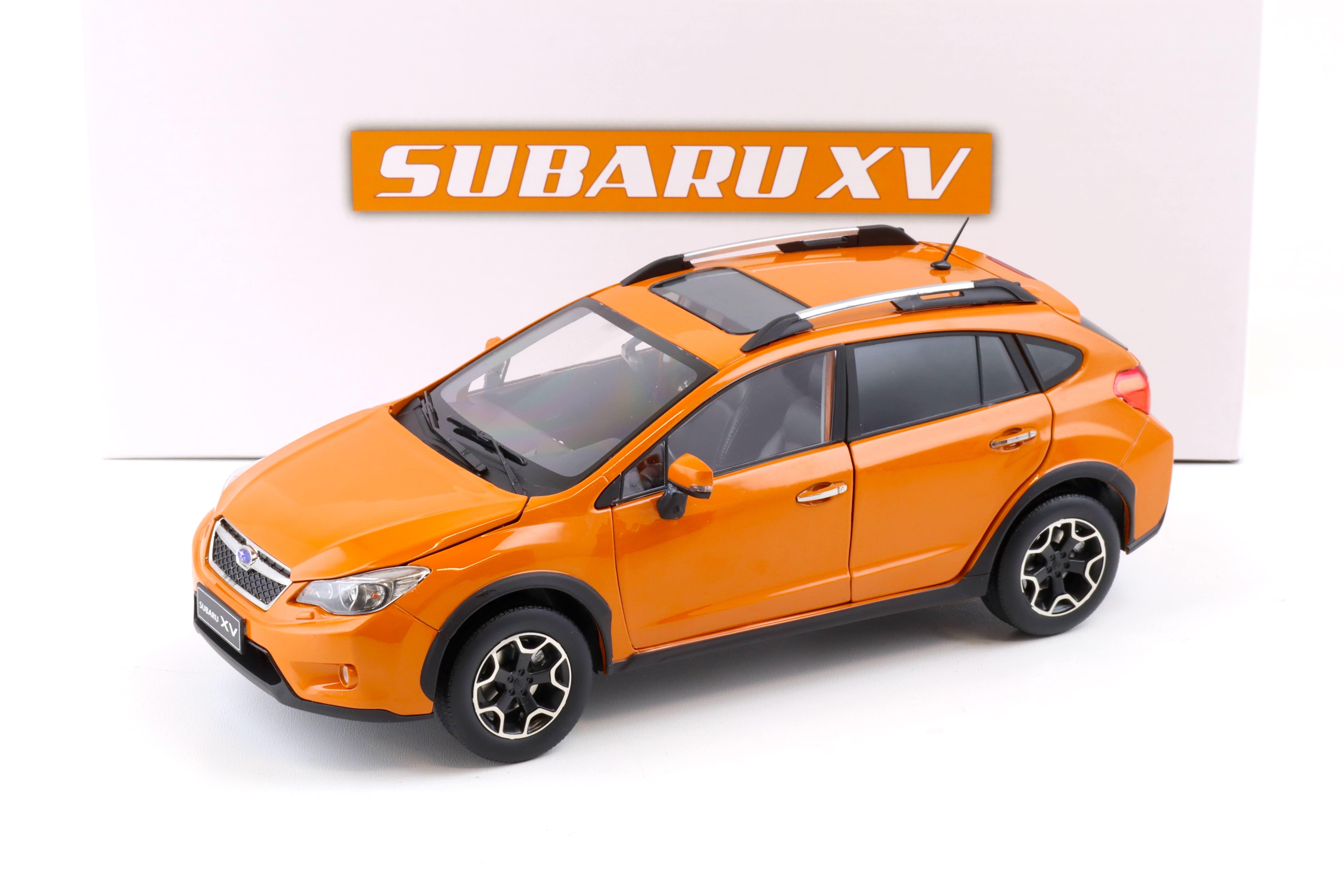 1:18 Sun Star Subaru XV 2014 Tangerine orange pearl