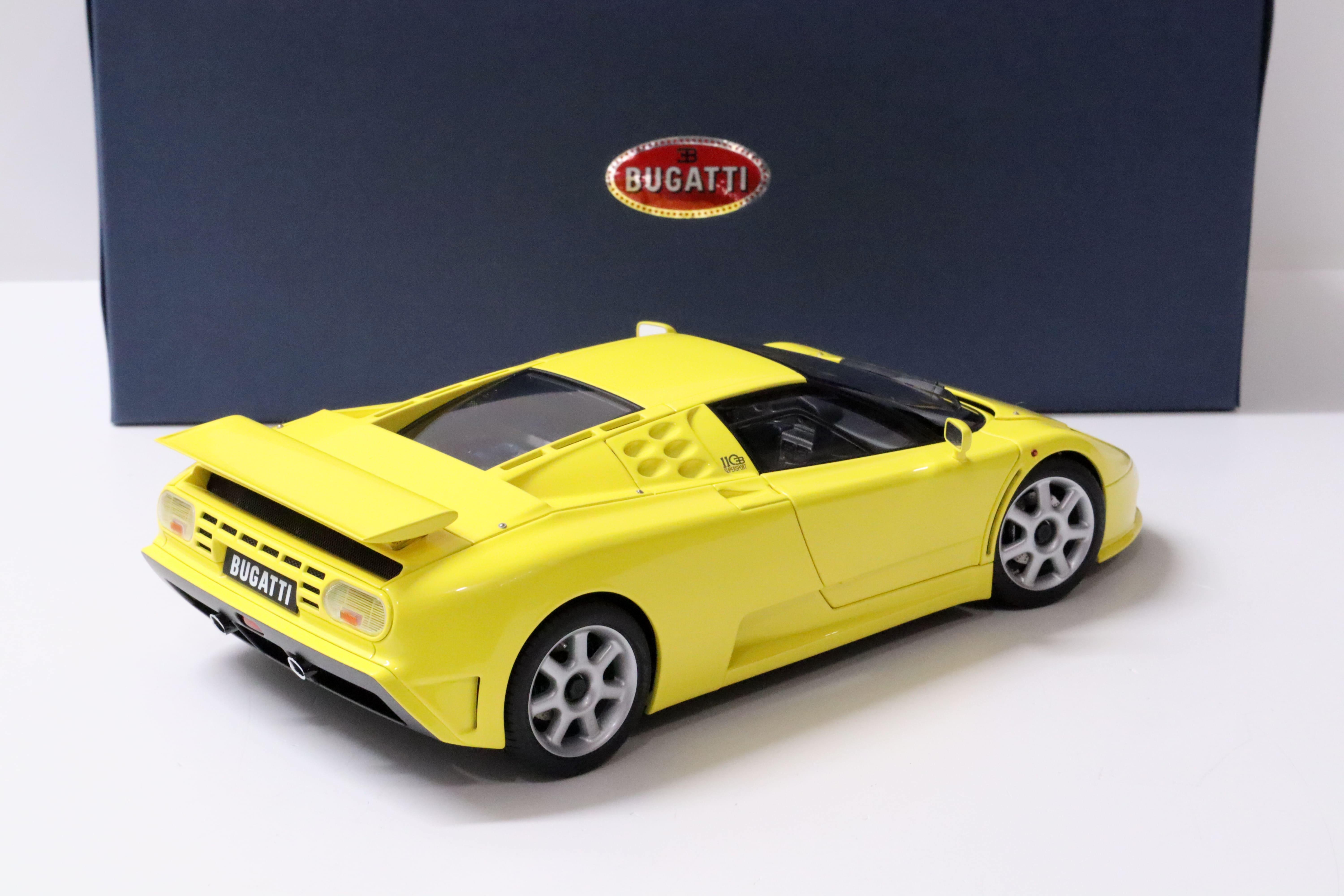 1:18 AUTOart Bugatti EB110 SS 1992 Giallo Bugatti/ yellow