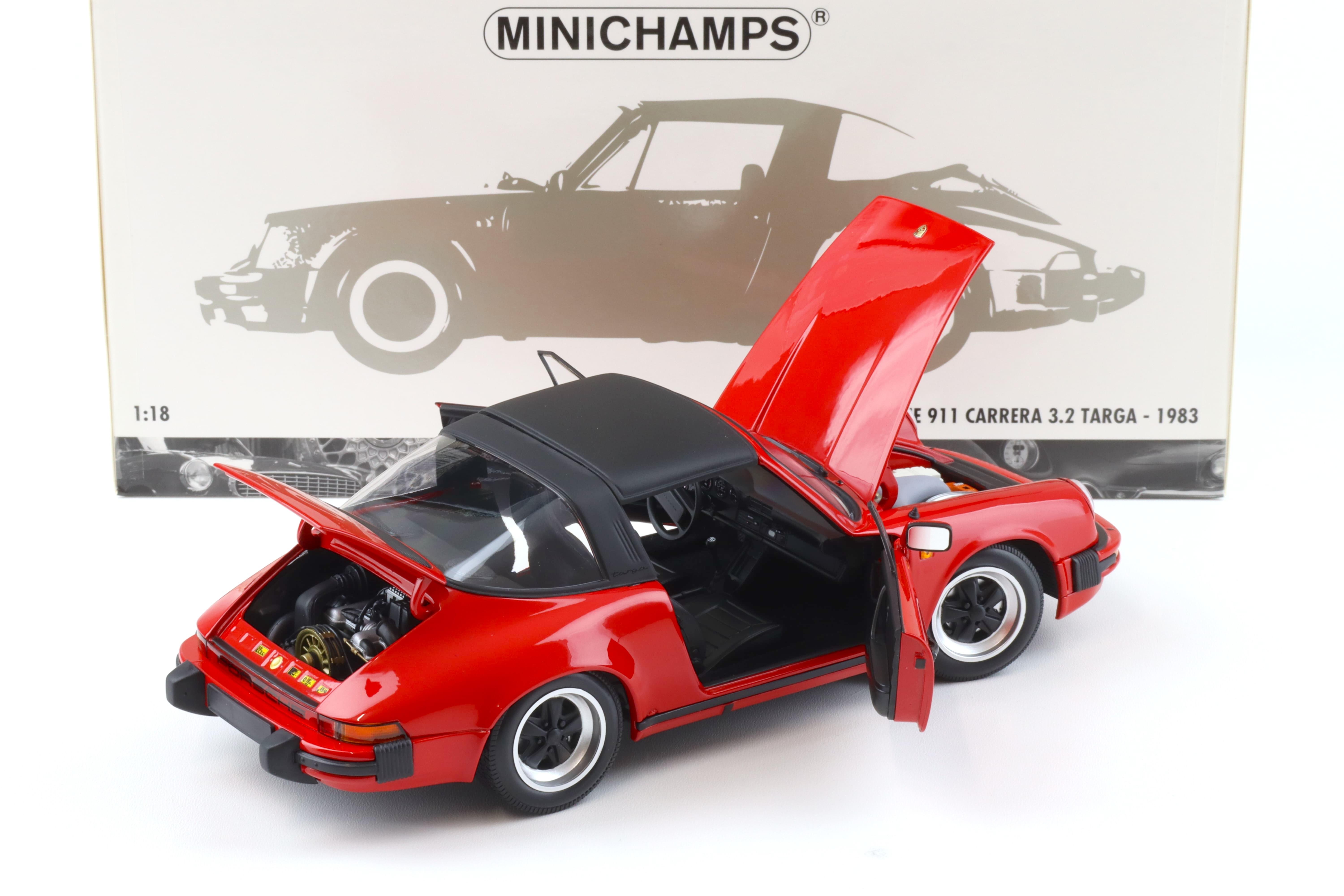 1:18 Minichamps Porsche 911 Carrera 3.2 Targa 1983 red