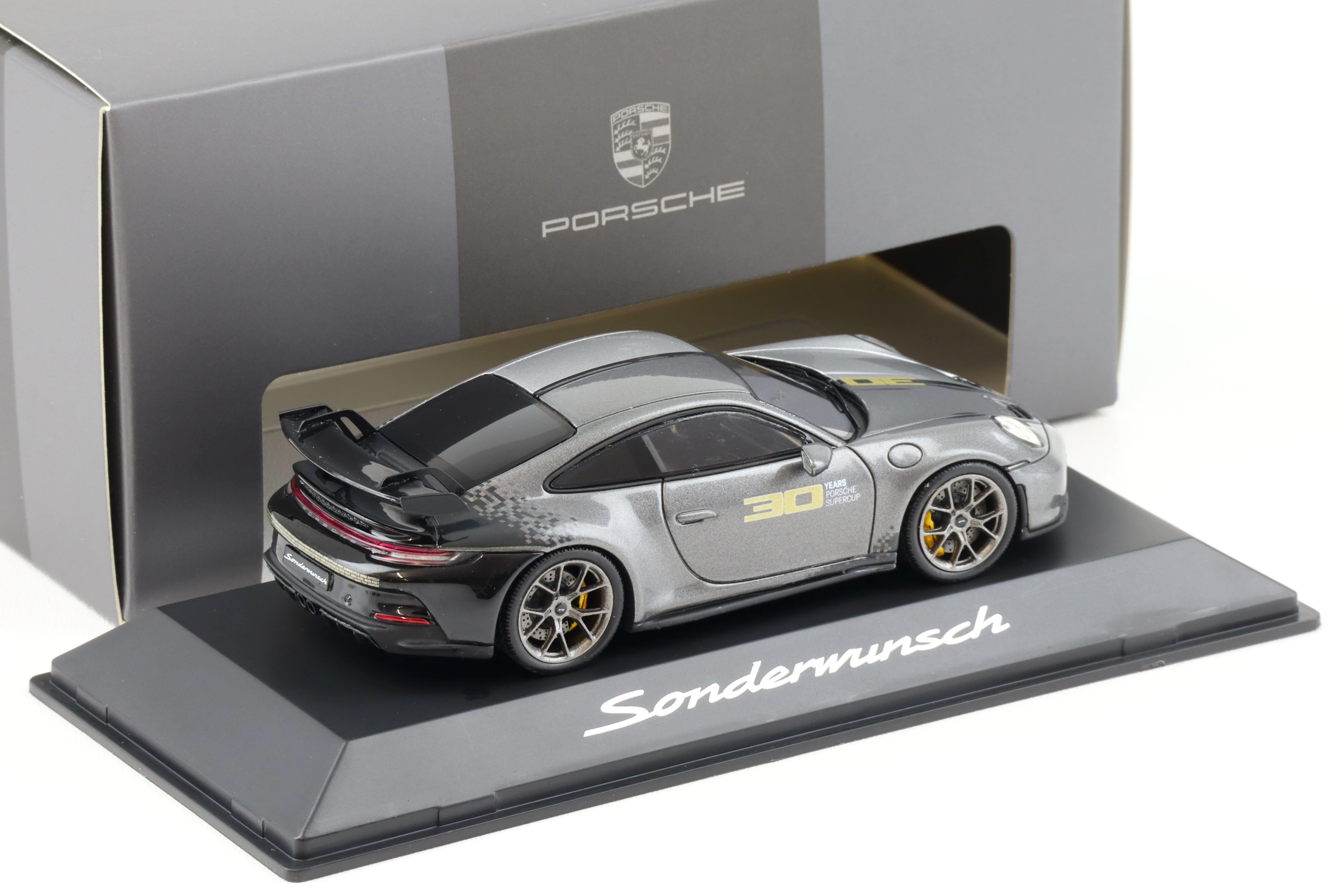 1:43 Spark Porsche 911 (992) GT3 Coupe 30 Years Porsche Supercup WAP DEALER