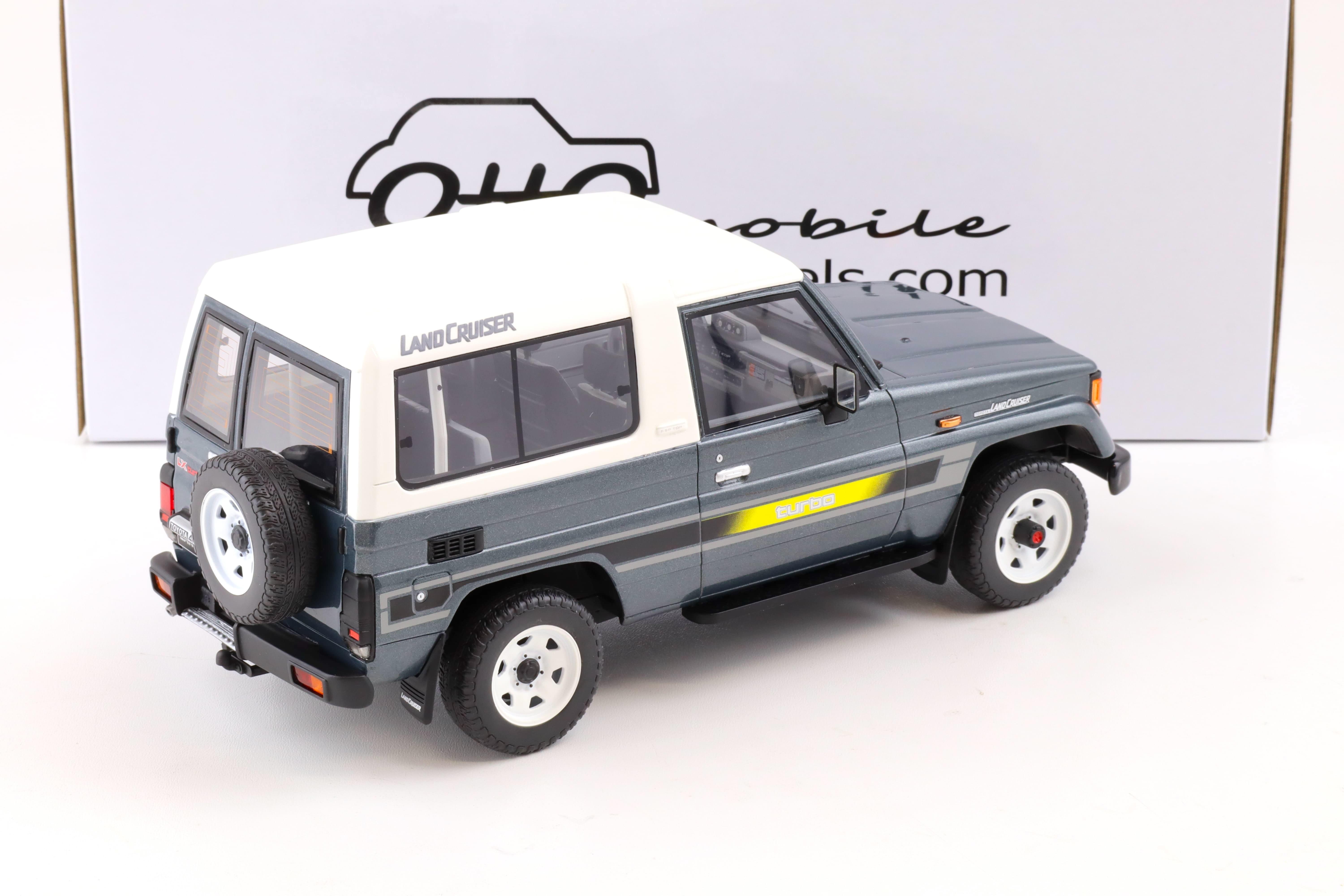 1:18 OTTO mobile OT437 Toyota Land Cruiser LJ 73 grey metallic 1987