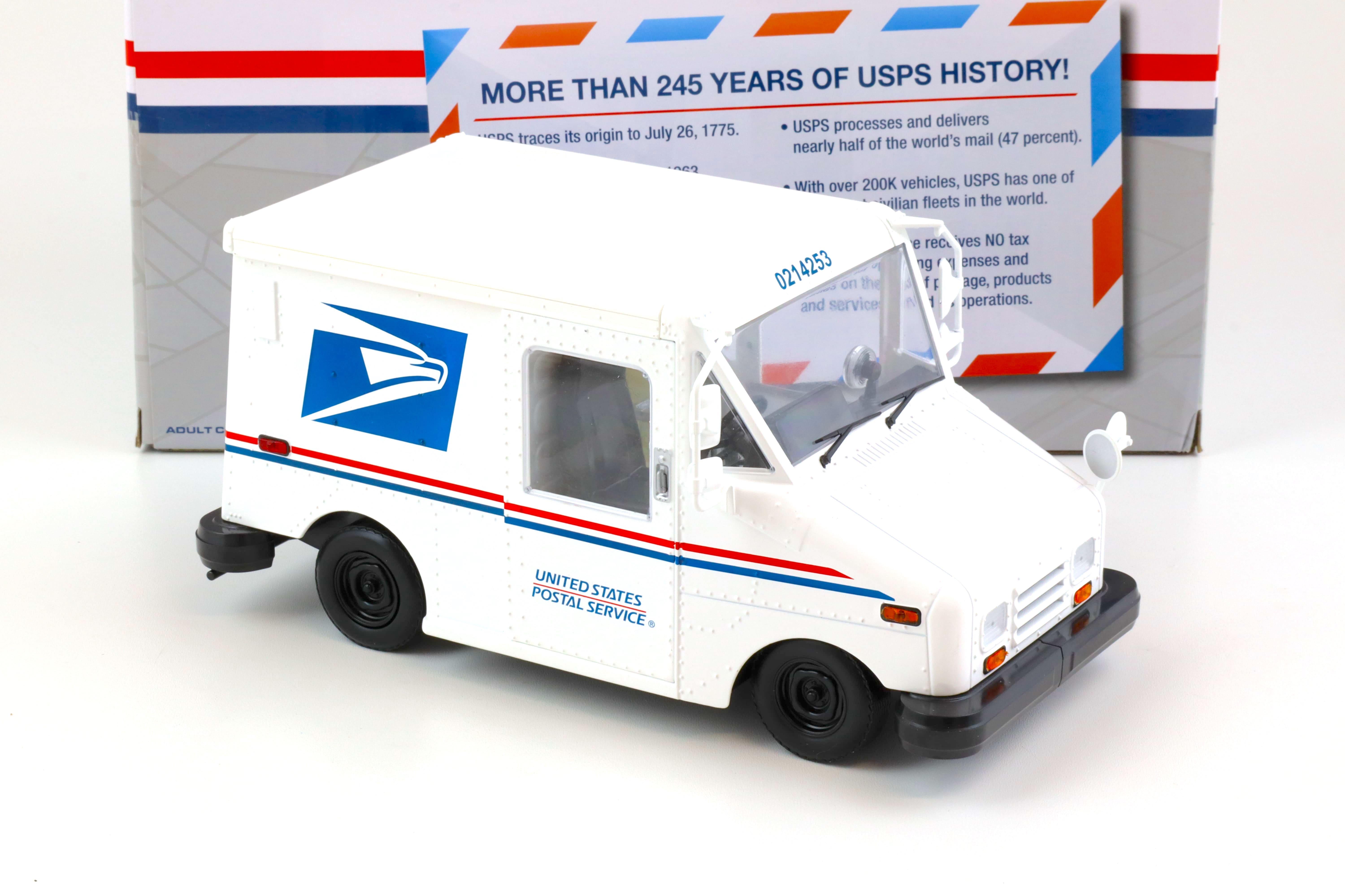 1:18 Greenlight United States Postal Service USPS LLV Delivery Van white