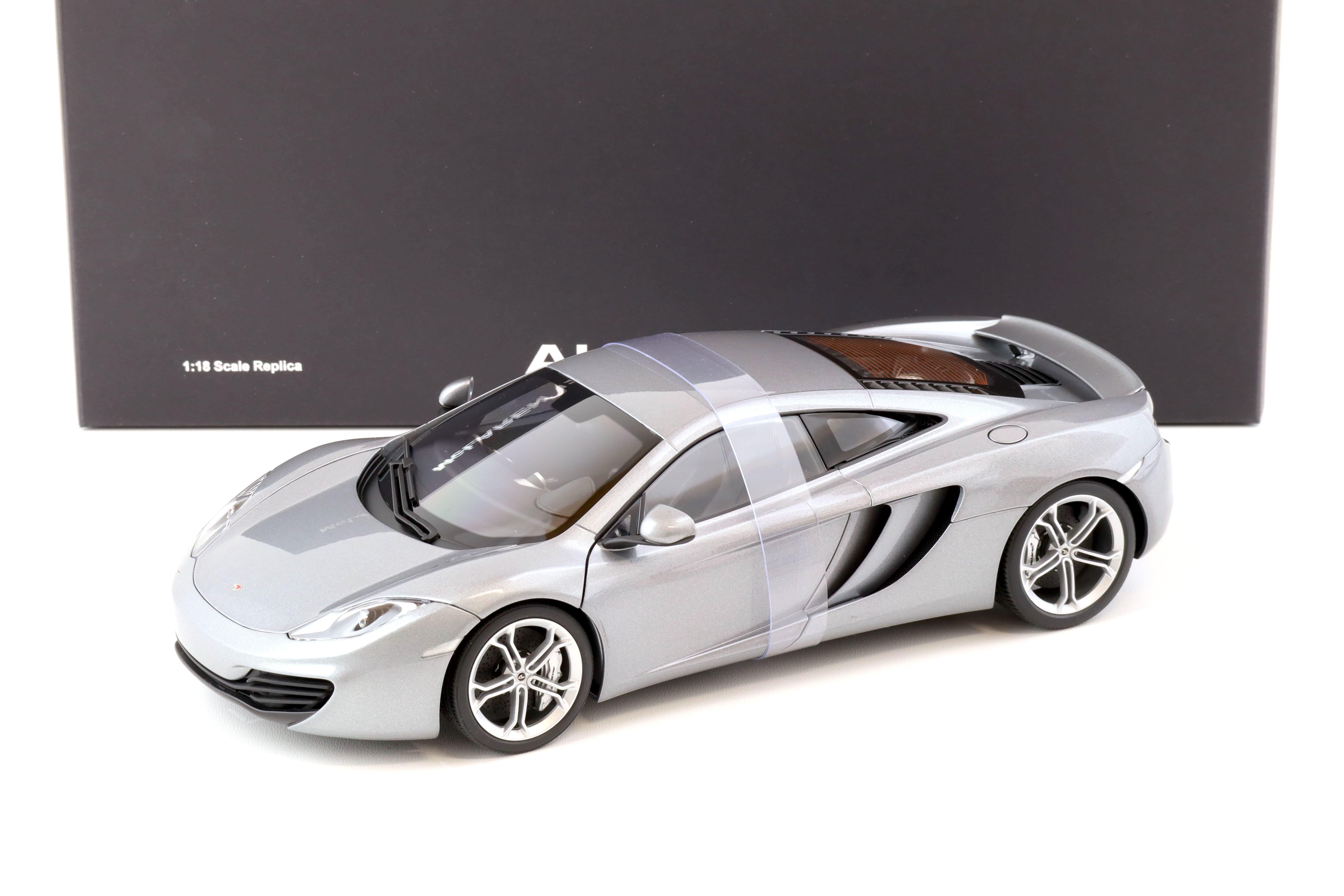 1:18 AUTOart McLAREN 12C Coupe 2011 silver metallic 76007