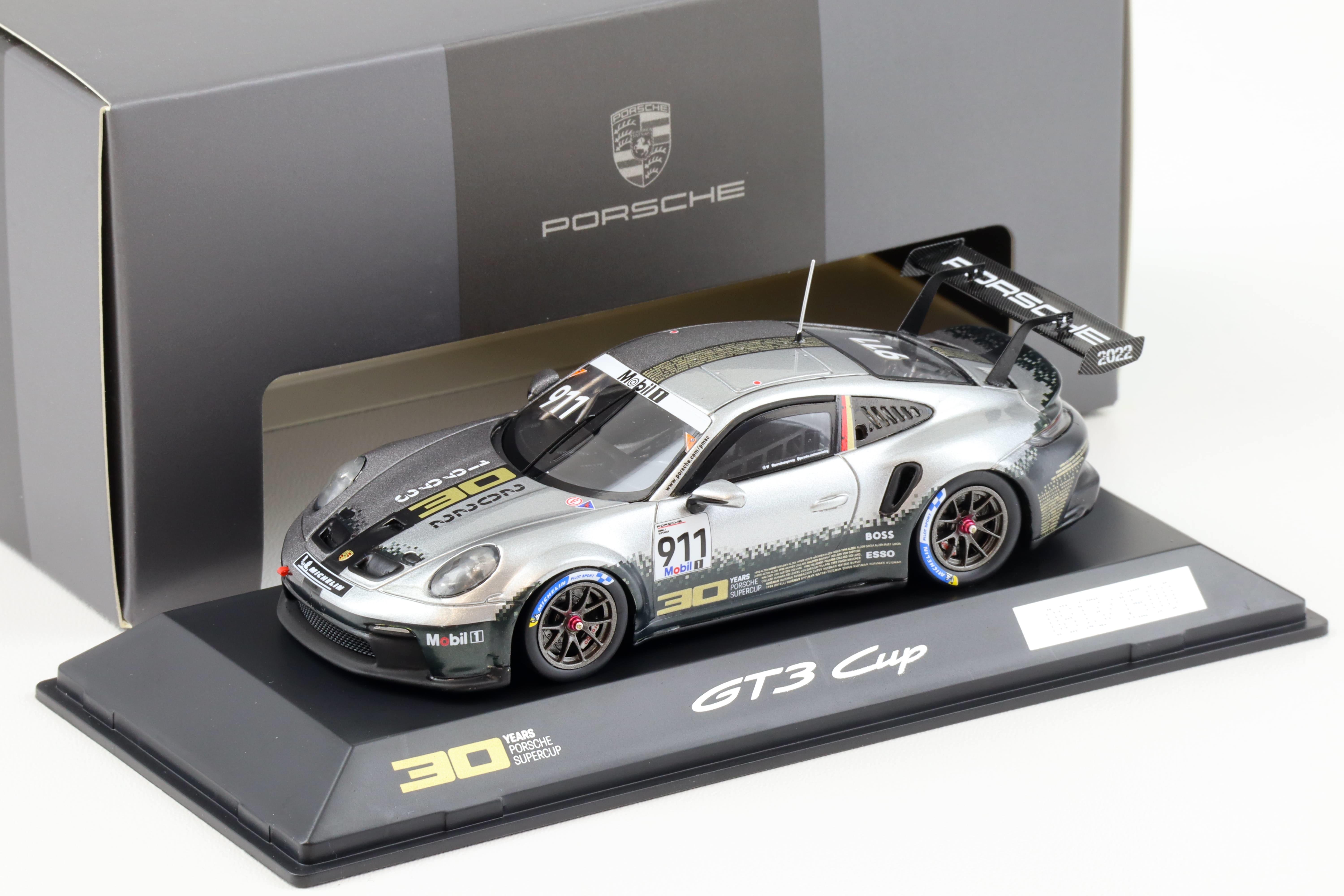 1:43 Spark Porsche 911 (992) GT3 Cup 30 Years Porsche Supercup WAP DEALER