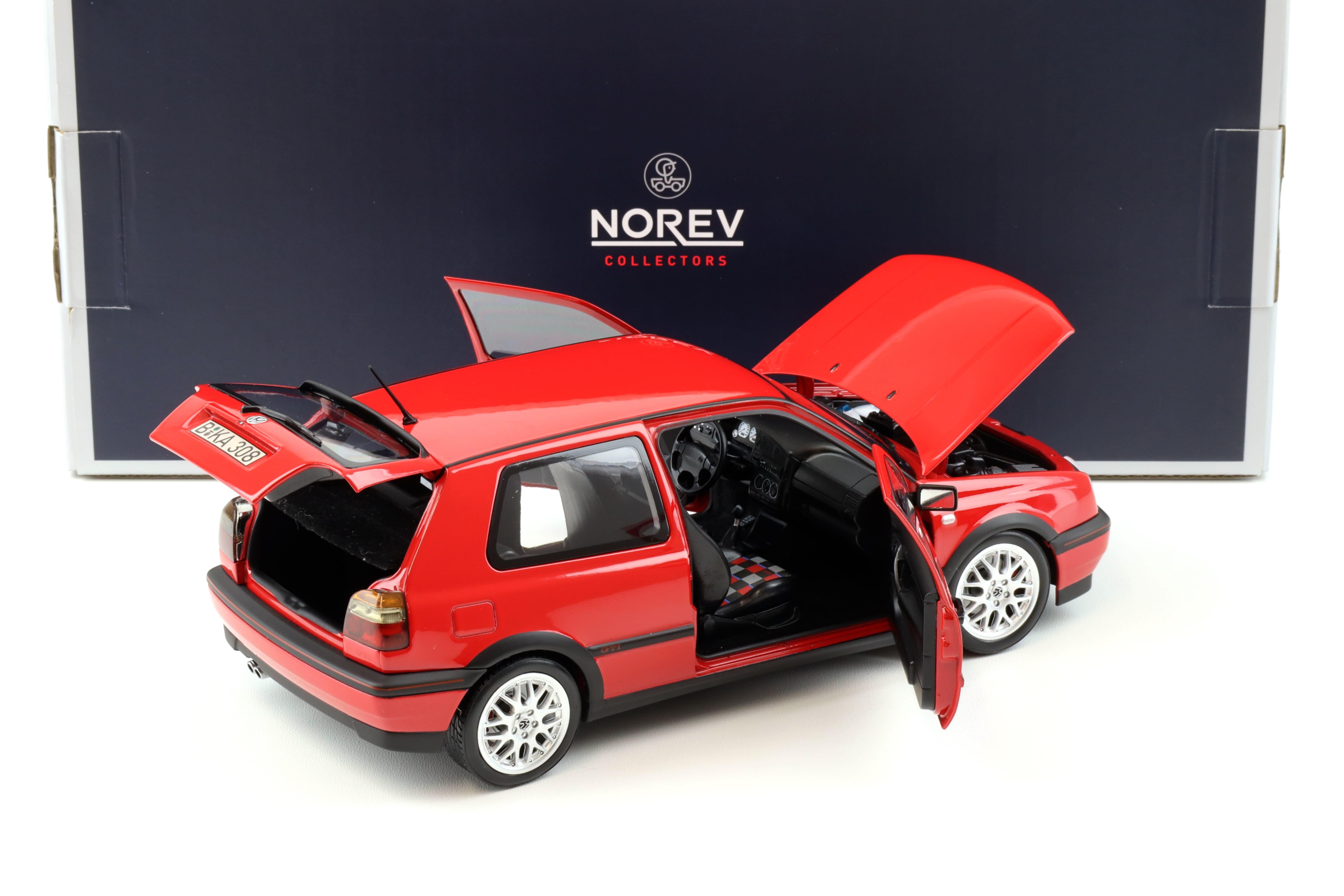 1:18 Norev VW Golf 3 GTI 1996 Flash red 20 Years Anniversary Edition 188418