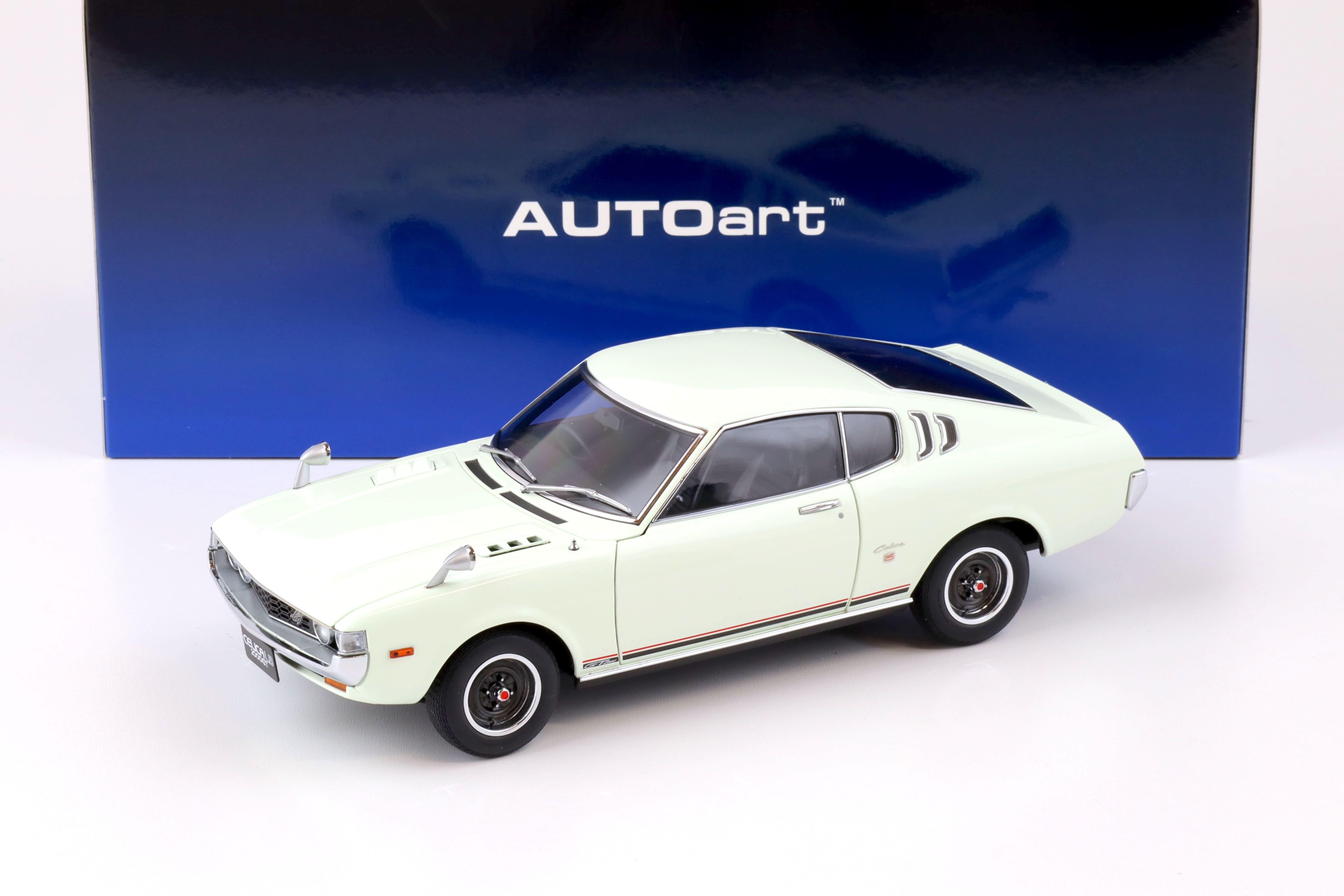 1:18 AUTOart Toyota Celica Liftback 2000 GT (RA25) 1973 white 78766