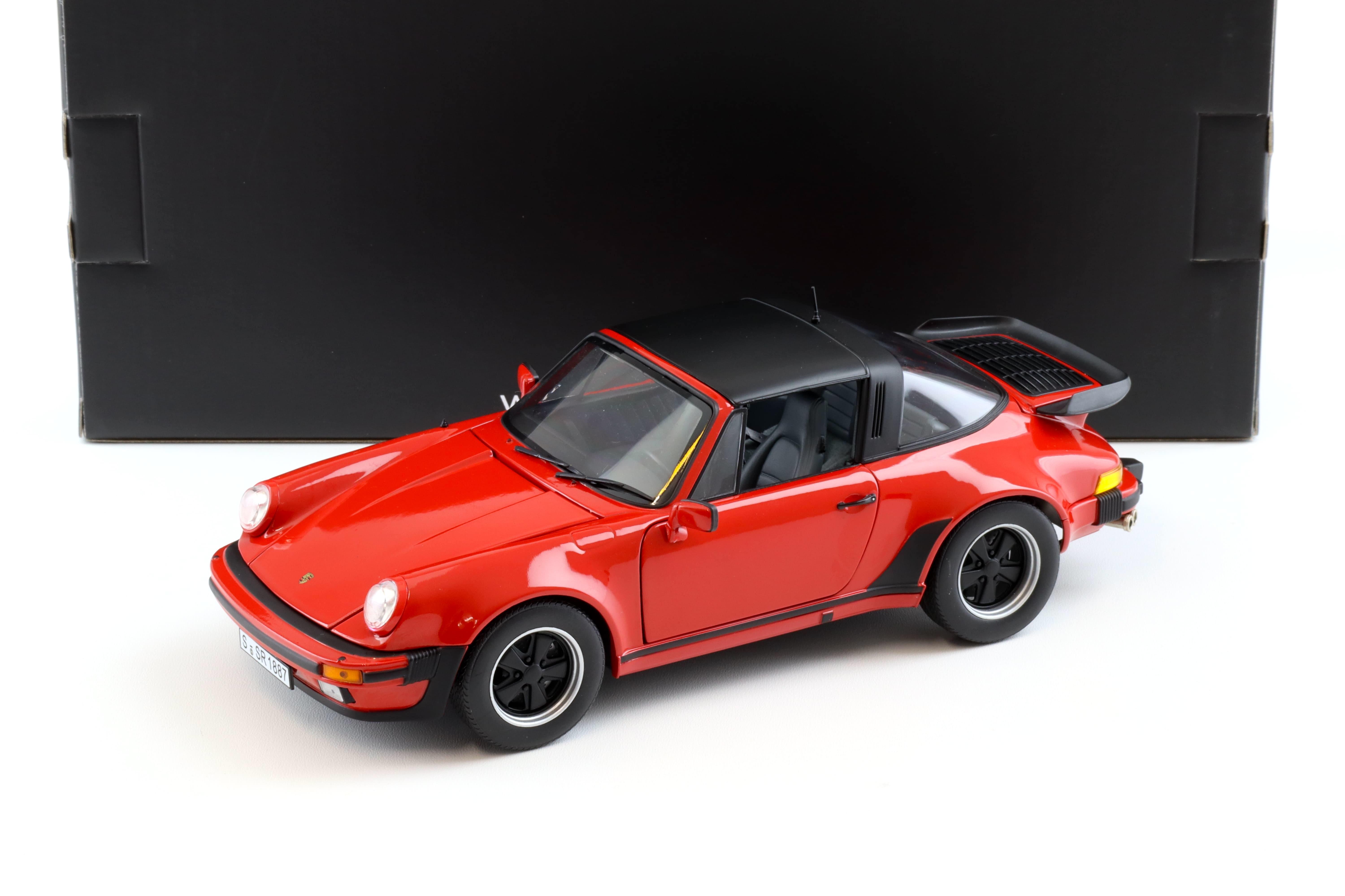 1:18 Norev Porsche 911 Turbo 3.3 Targa 1987 red 187546