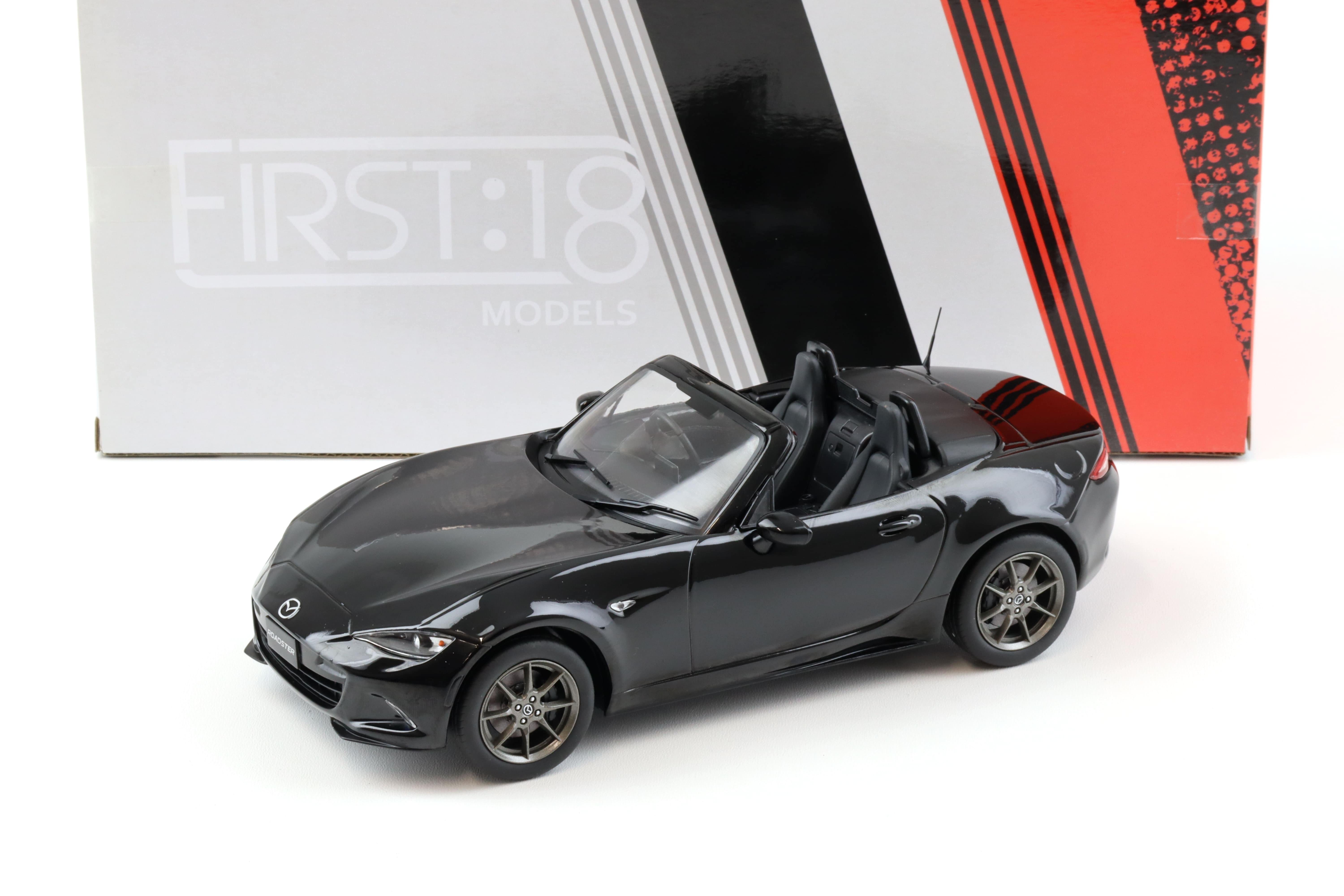 1:18 First18 Mazda MX-5 Roadster 2015 RHD black