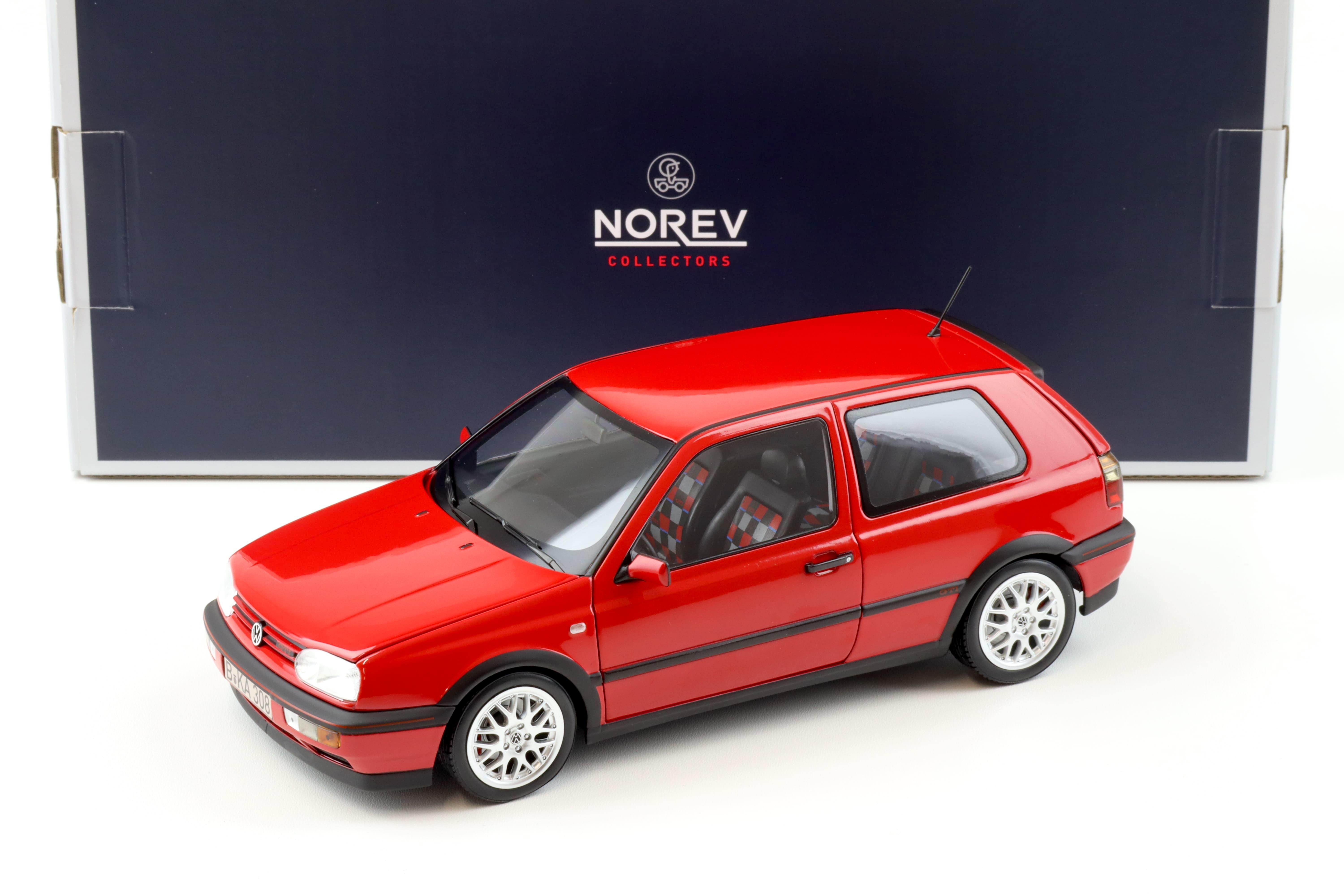 1:18 Norev VW Golf 3 GTI 1996 Flash red 20 Years Anniversary Edition 188418