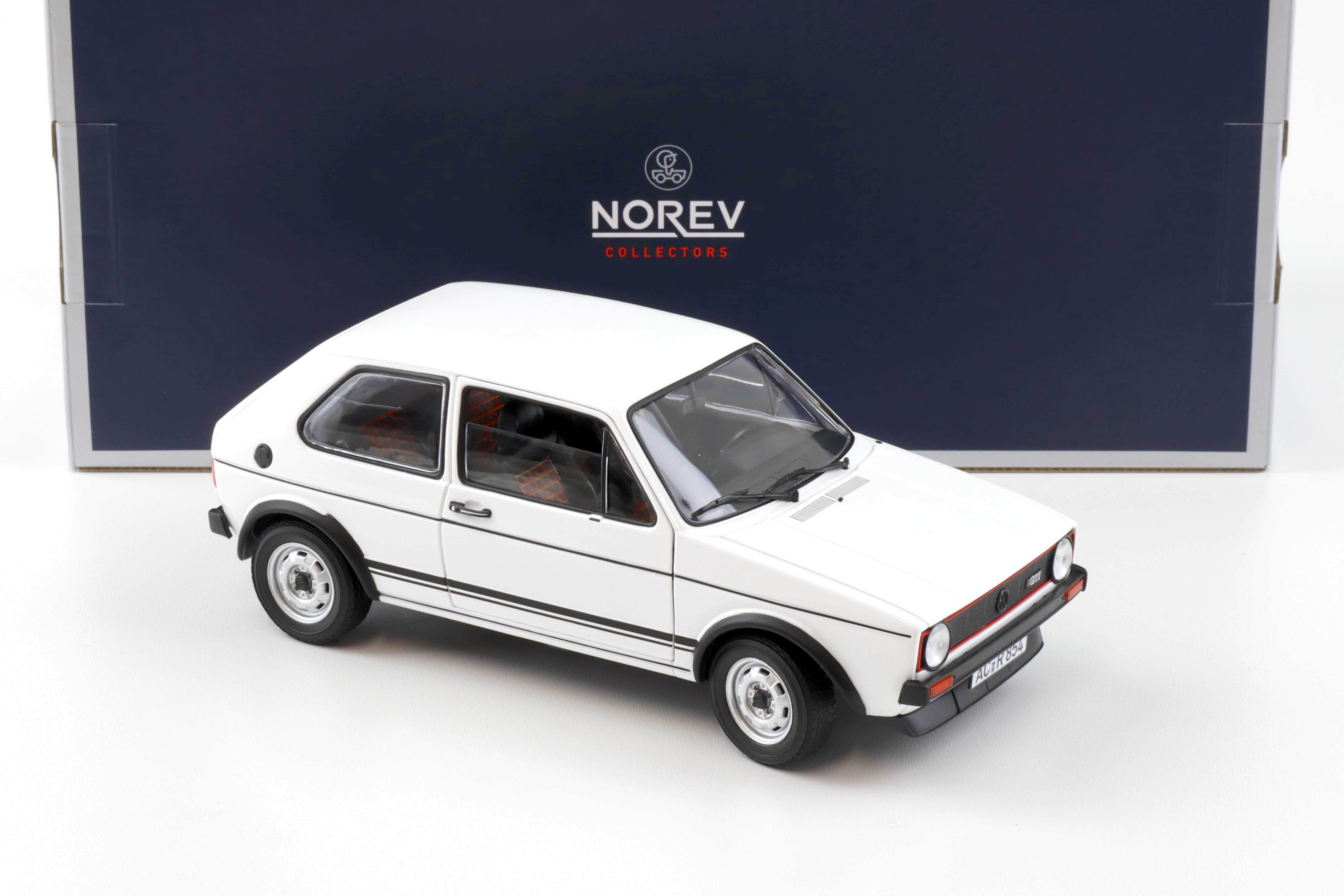 1:18 Norev VW Golf 1 GTI 1976 Alpine white 