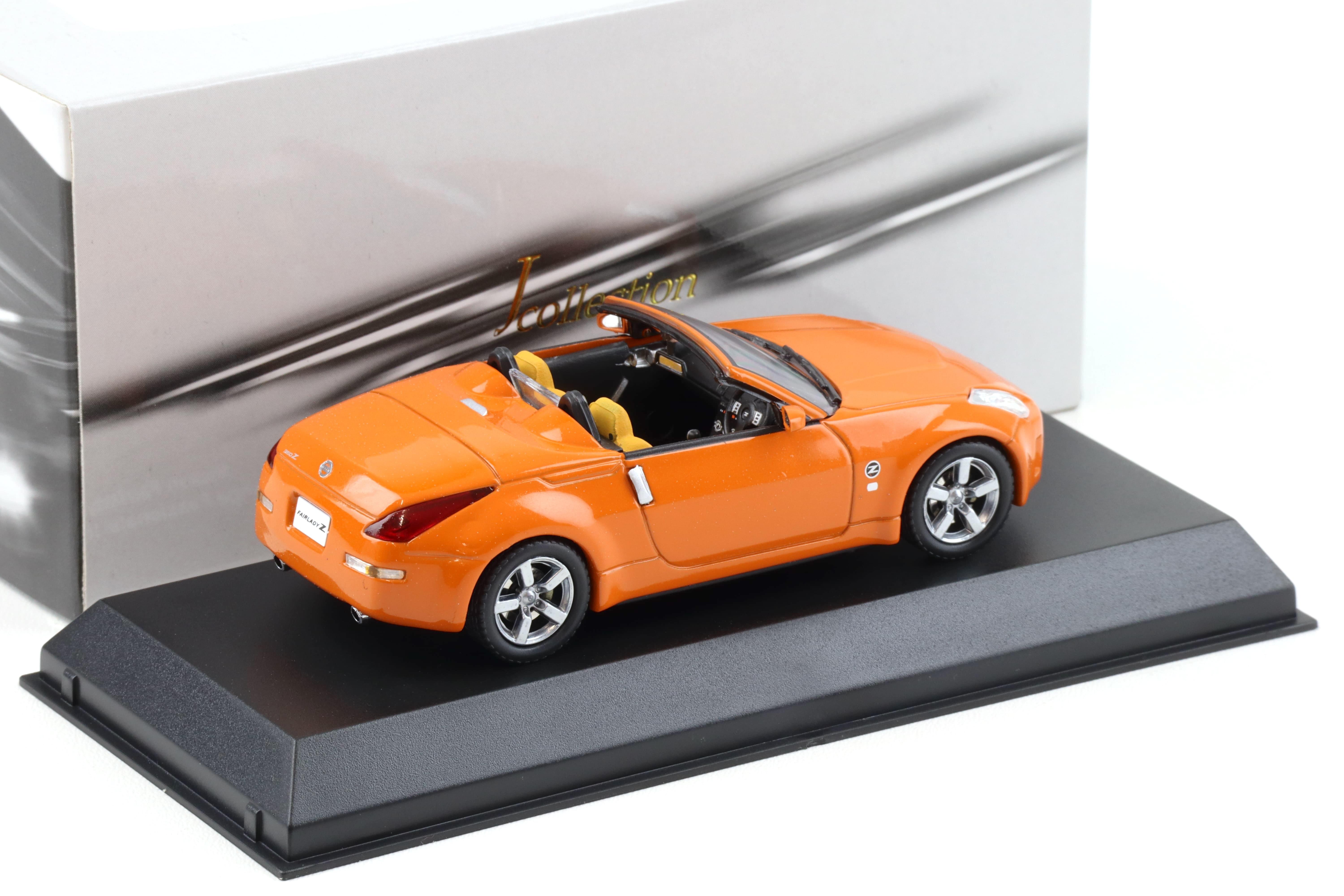 1:43 J-Collection Kyosho Nissan Fairlady Z 2007 orange passionate 