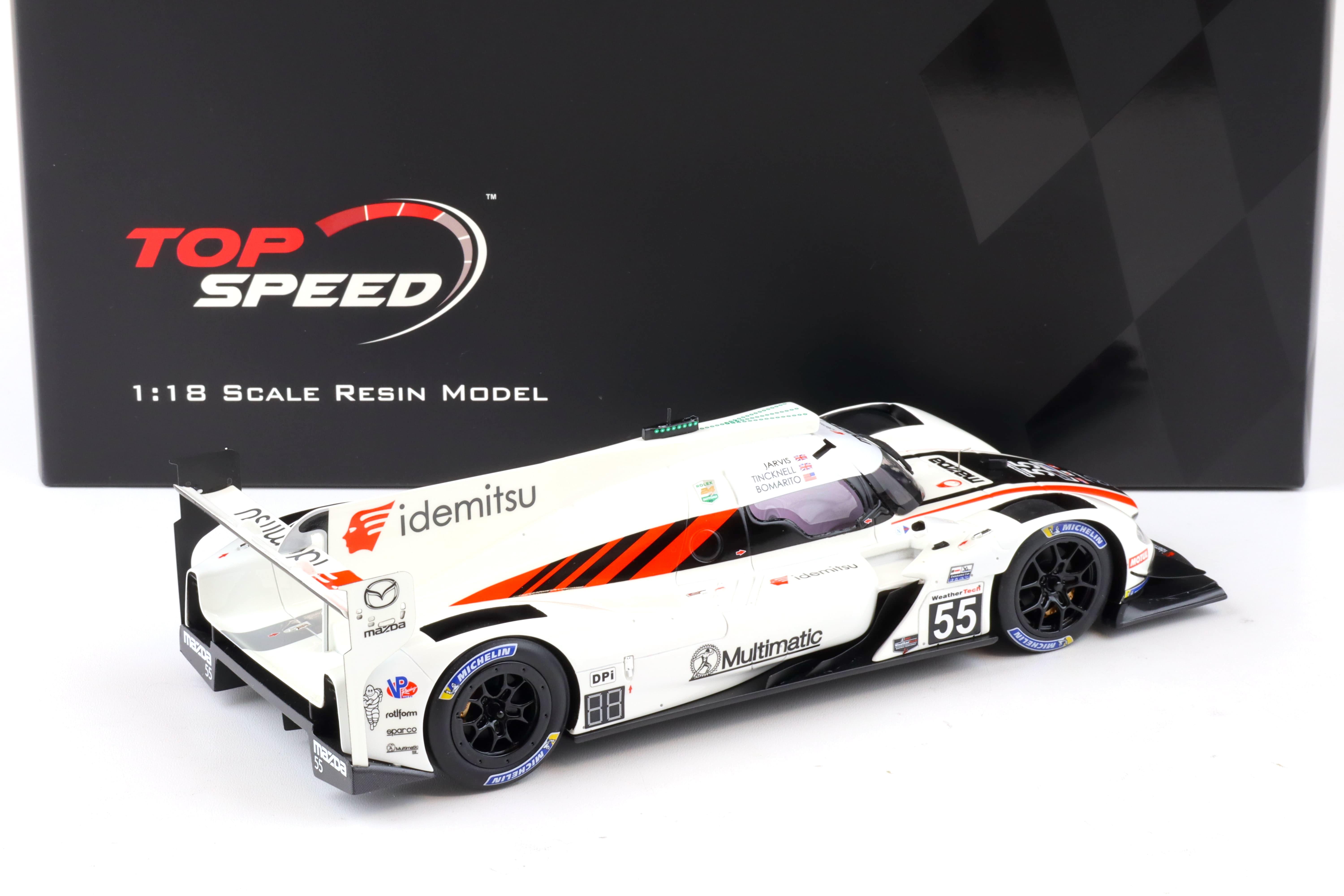 1:18 Top Speed Mazda RT24-P DPi #55 IMSA Daytona 24h 3rd Place 2021 TS0326