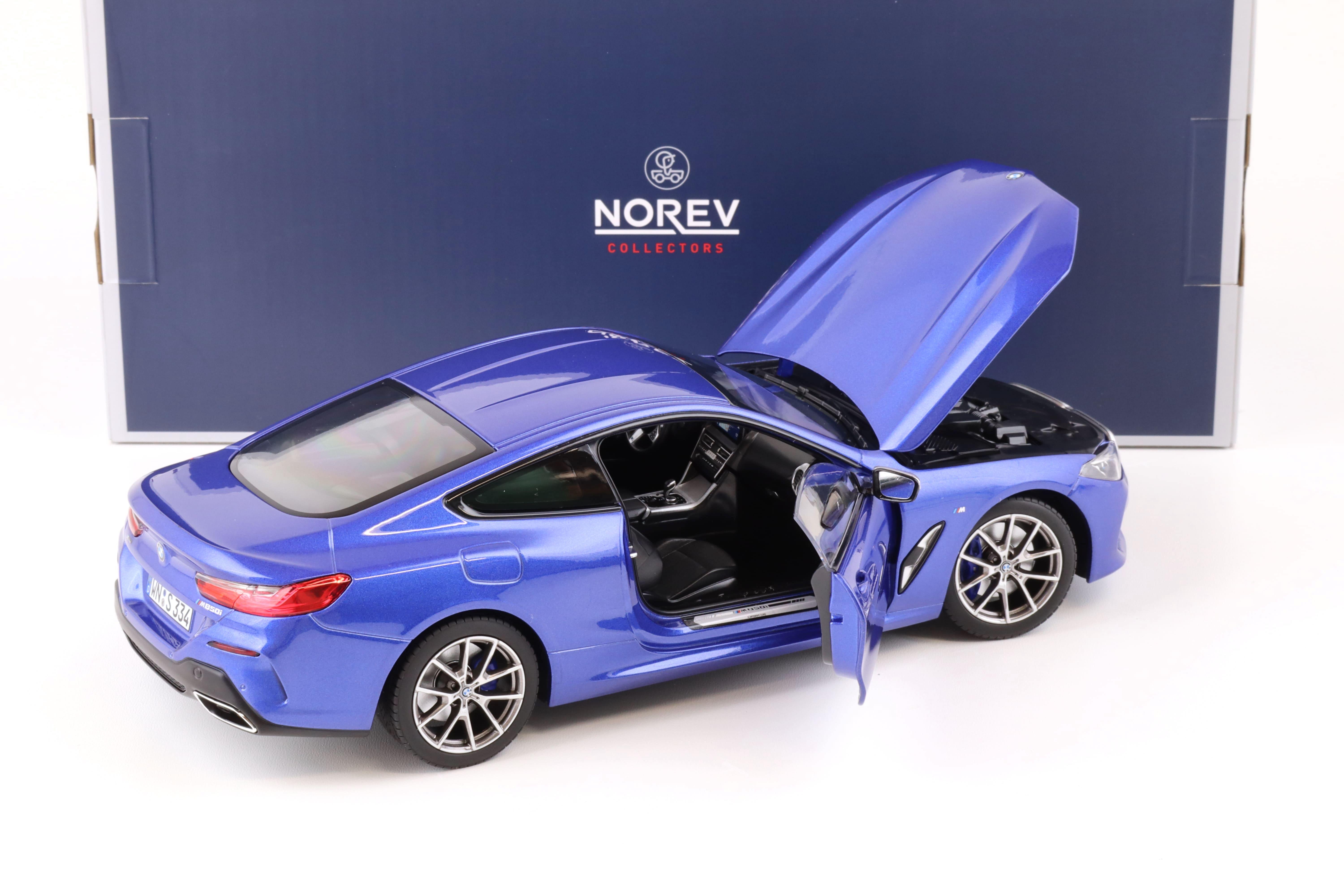 1:18 Norev BMW M850i Coupe (G15) blue metallic 2018