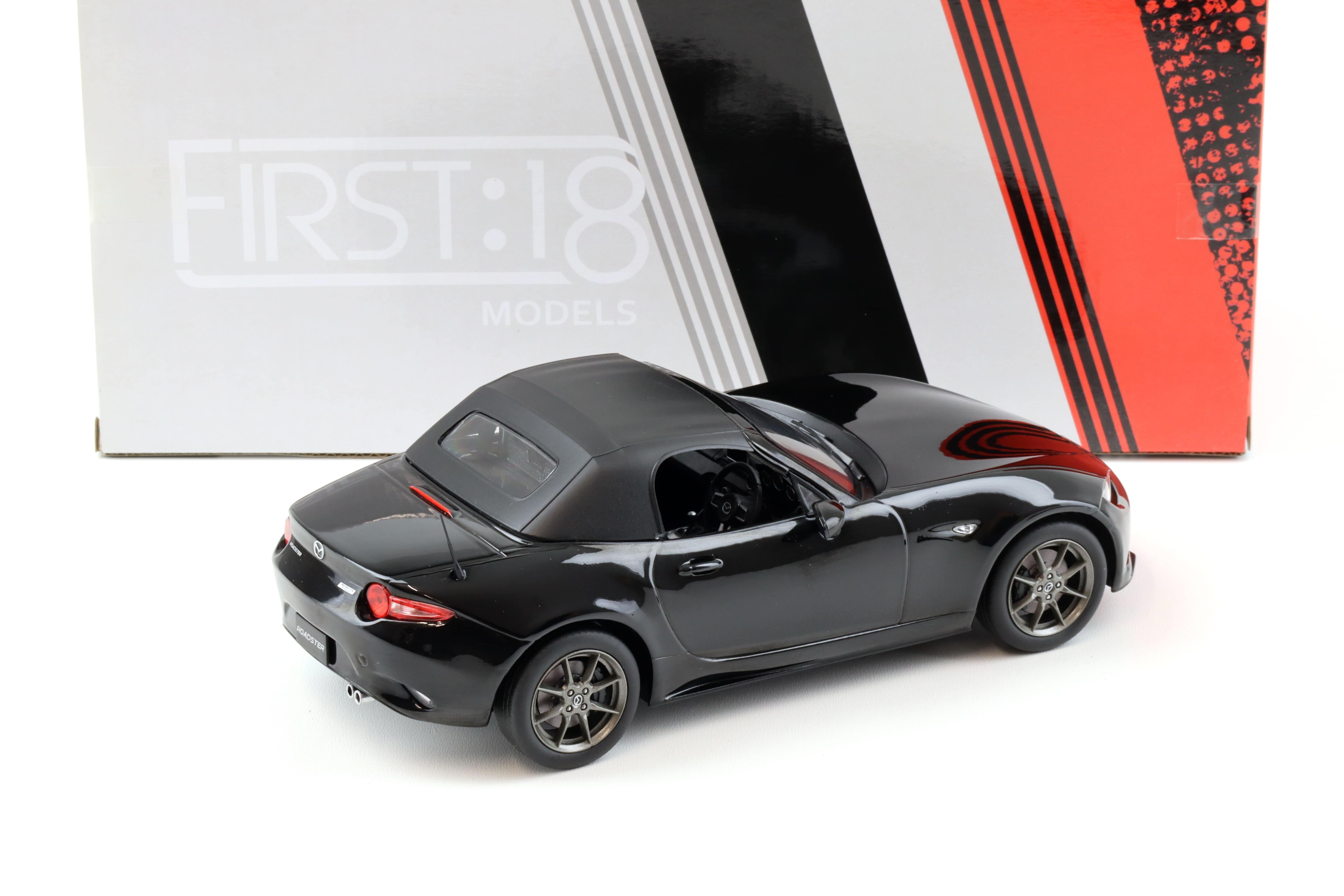 1:18 First18 Mazda MX-5 Roadster 2015 RHD black