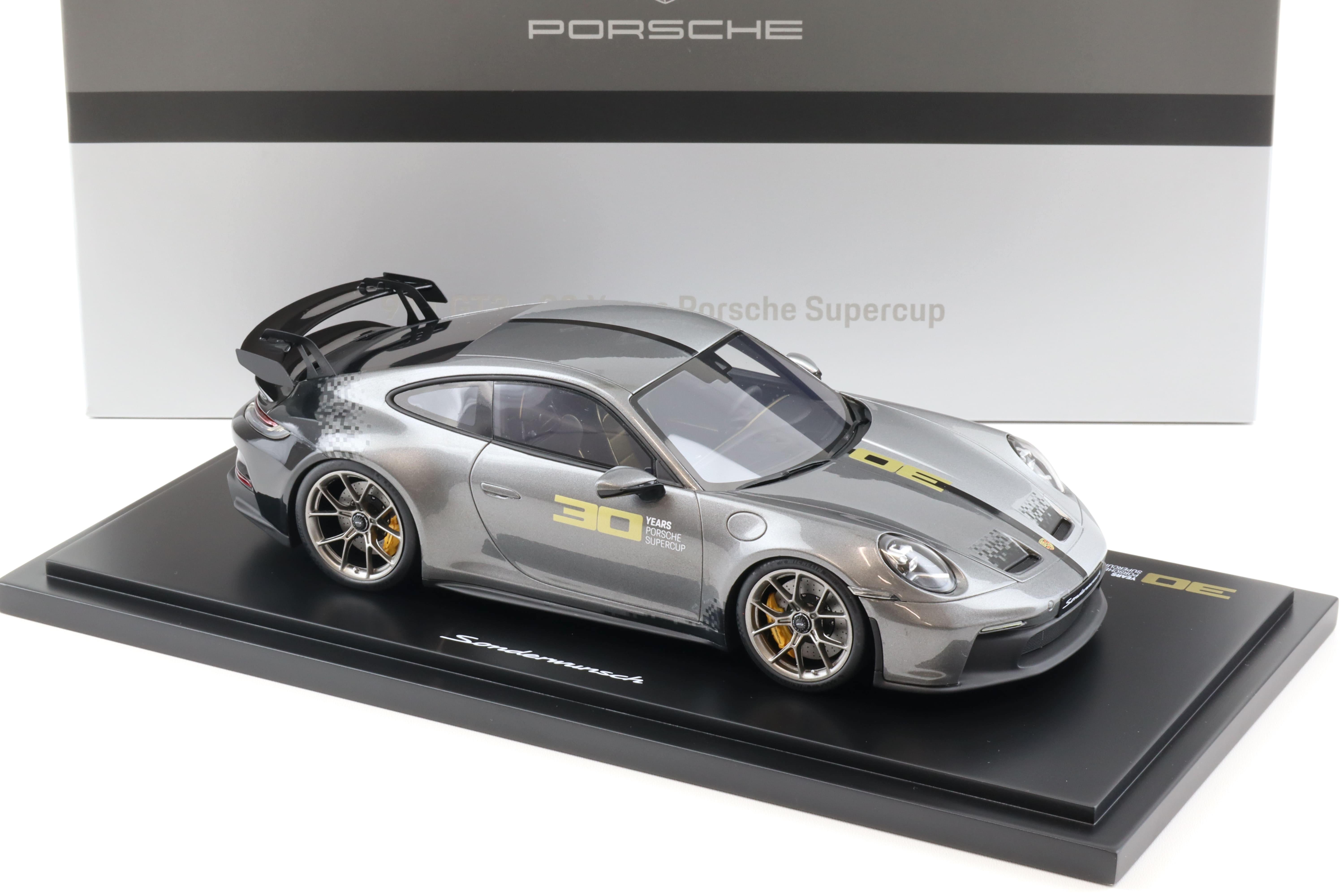 1:18 Spark Porsche 911 (992) GT3 Coupe 30 Years Porsche Supercup WAP DEALER