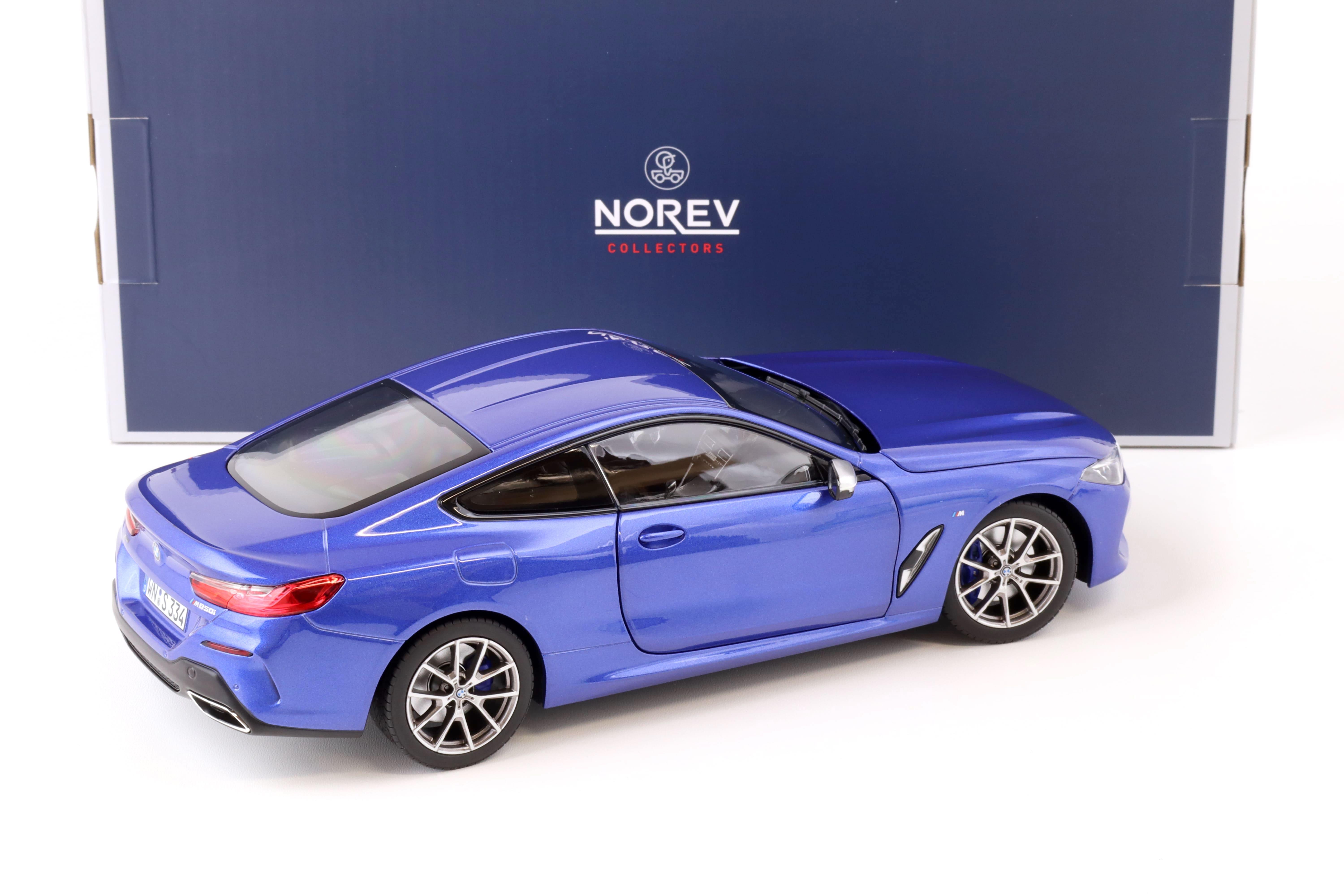 1:18 Norev BMW M850i Coupe (G15) blue metallic 2018